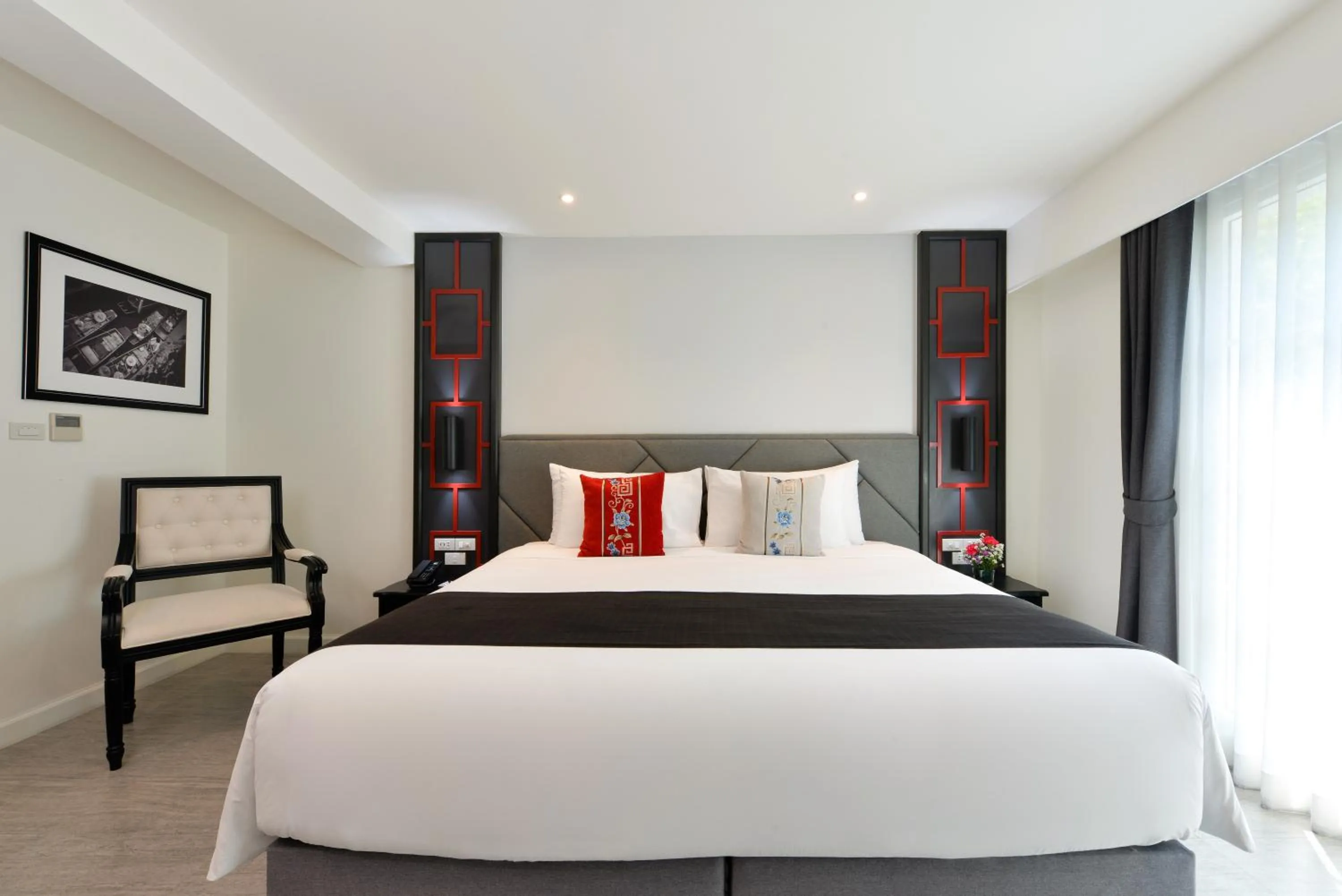 Bed in Villa De Pranakorn