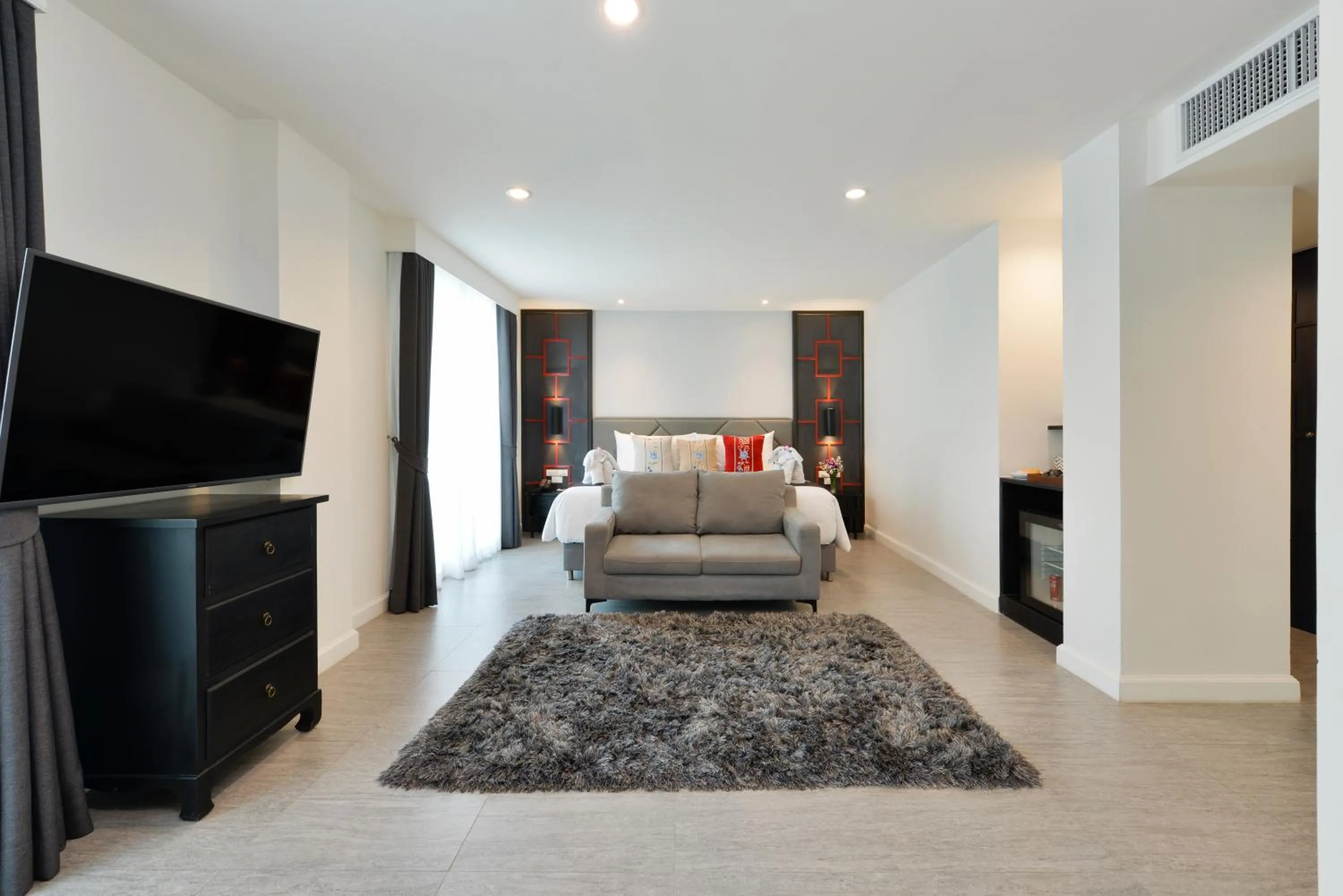 Bed in Villa De Pranakorn