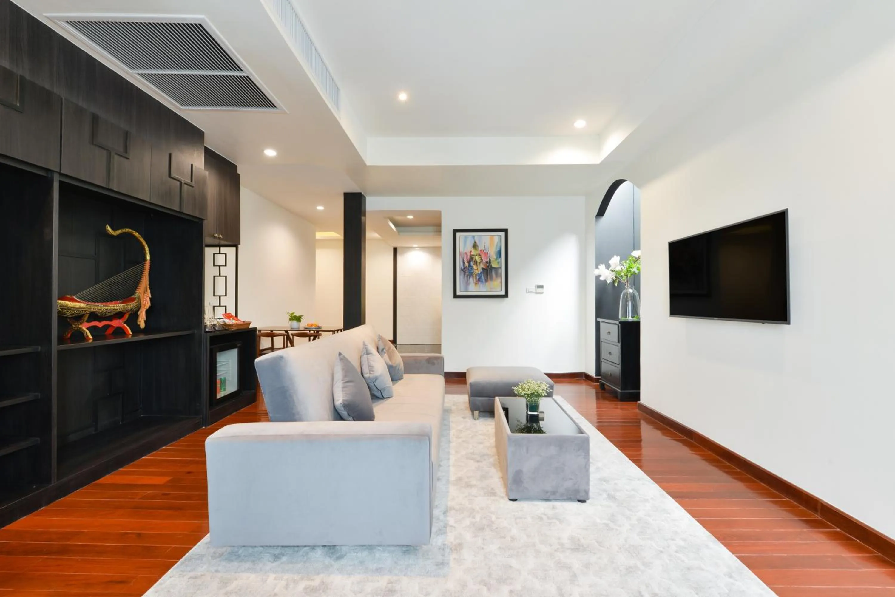 Living room in Villa De Pranakorn