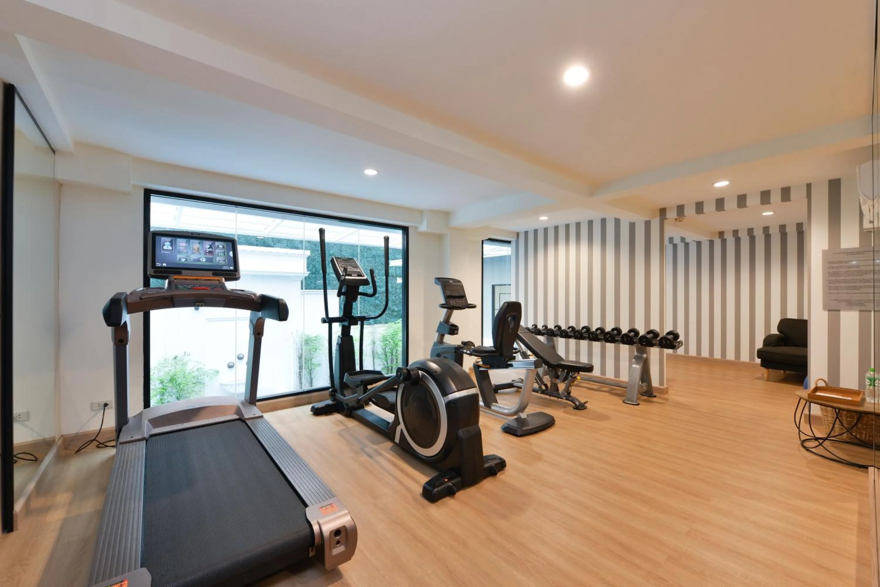 Fitness centre/facilities in Villa De Pranakorn