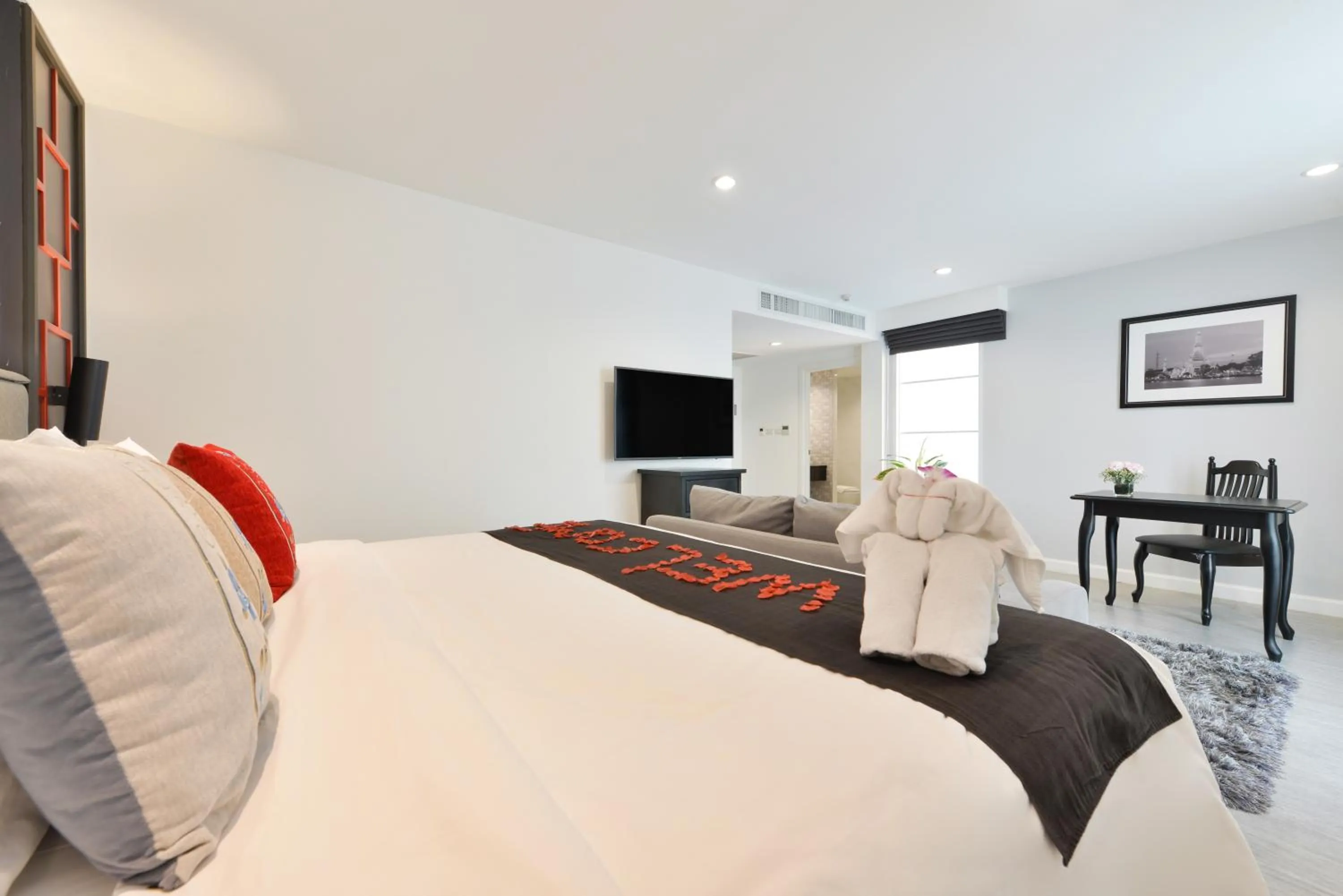 Bed in Villa De Pranakorn