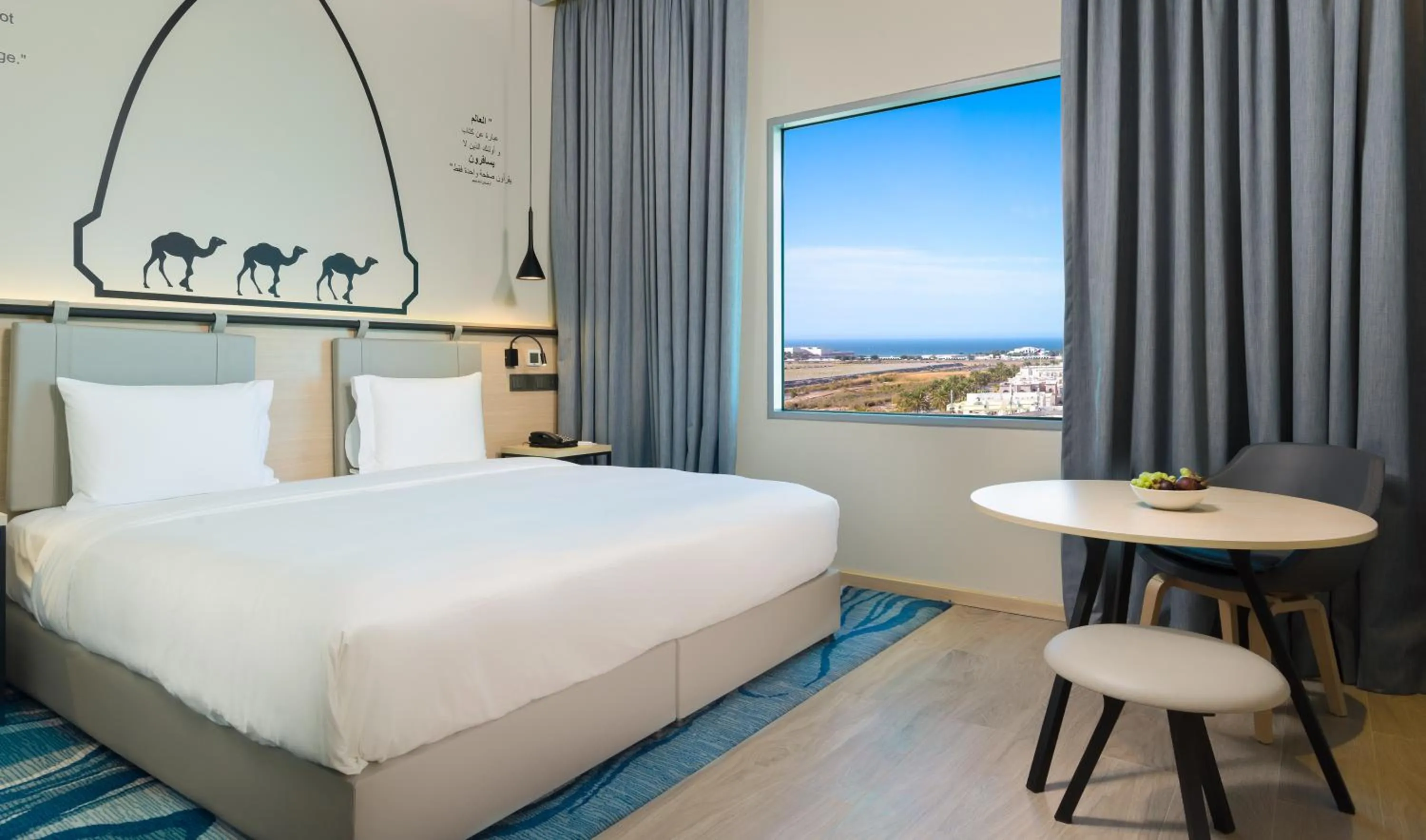 Bedroom, Bed in Swiss-Belinn Airport Muscat Oman