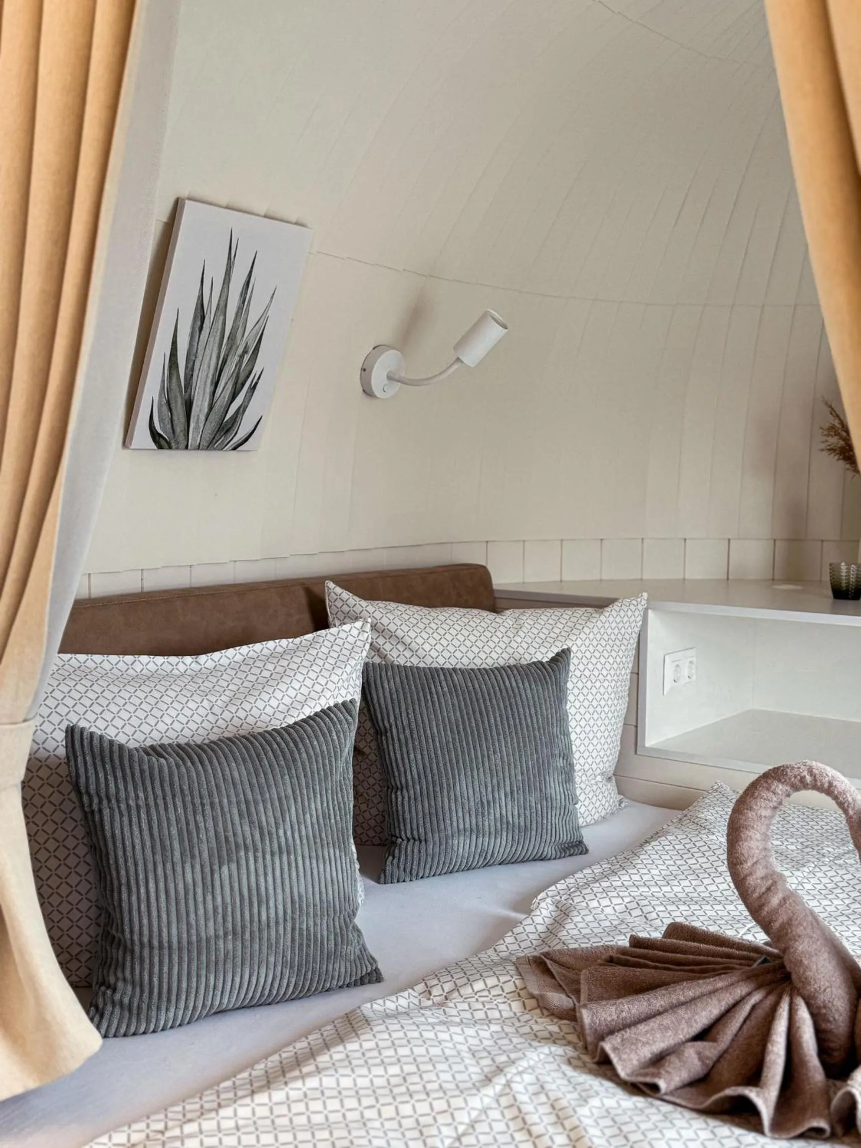 Bedroom, Bed in Lieblingsplatz Parey - Iglu an Land