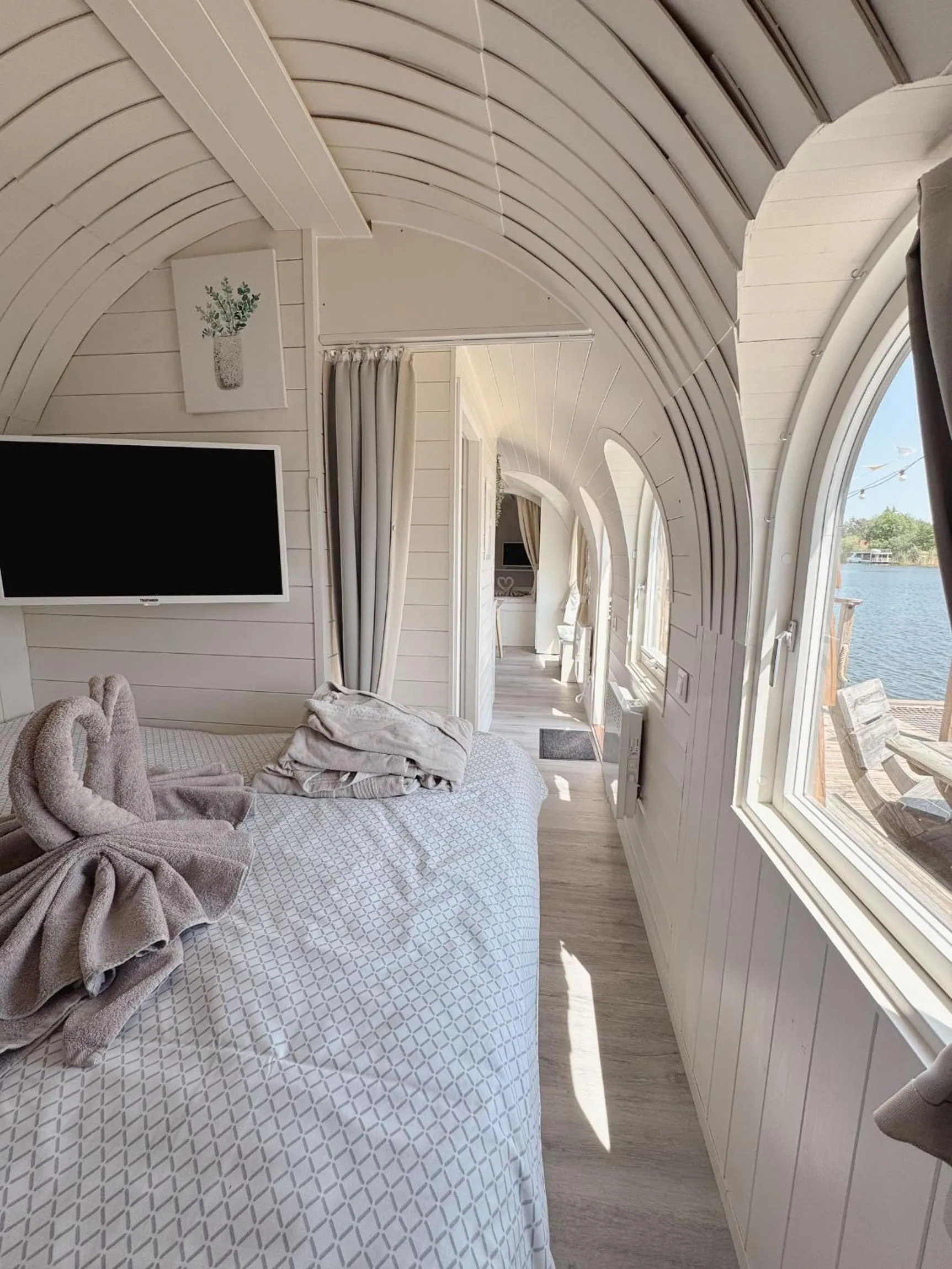 Bedroom, Bed in Lieblingsplatz Parey - Iglu an Land