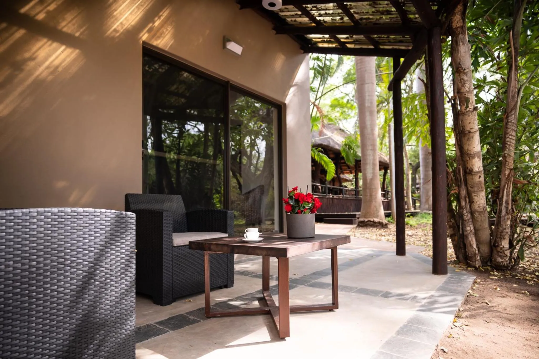 Garden in Kruger Eden Lodge