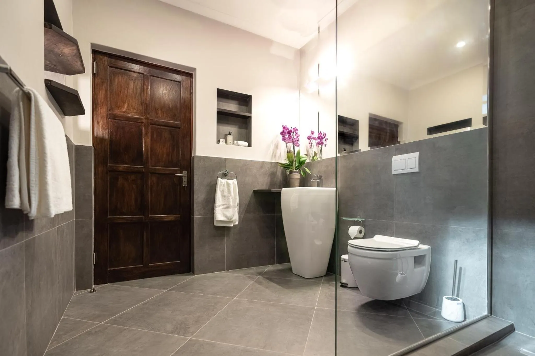 Shower in Kruger Eden Lodge