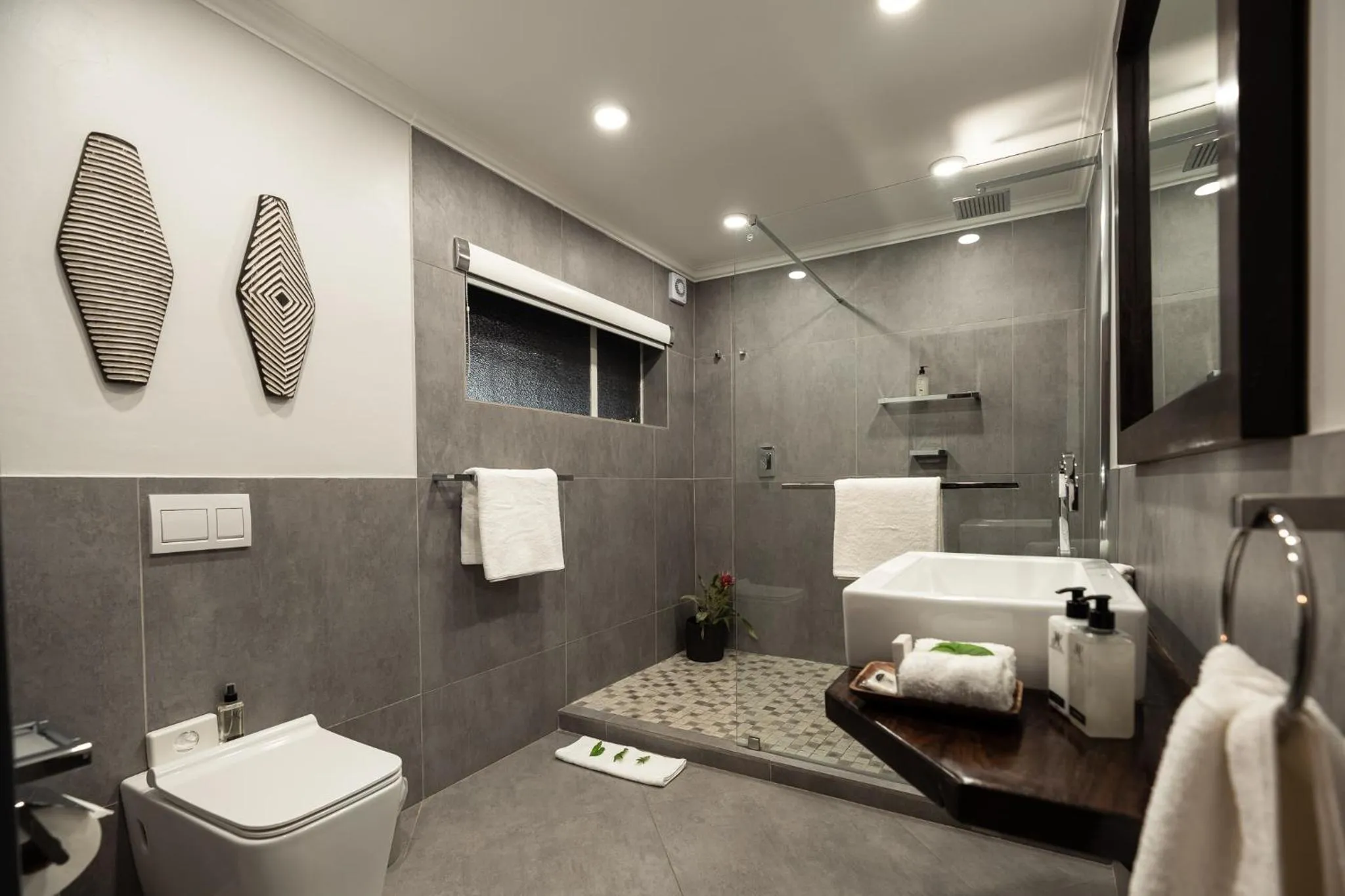 Shower in Kruger Eden Lodge