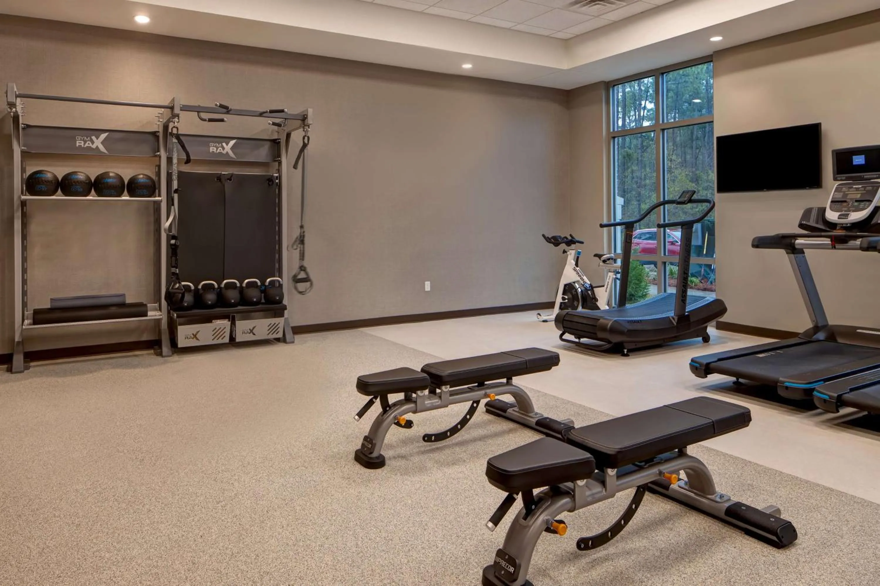 Fitness centre/facilities in Homewood Suites By Hilton Summerville