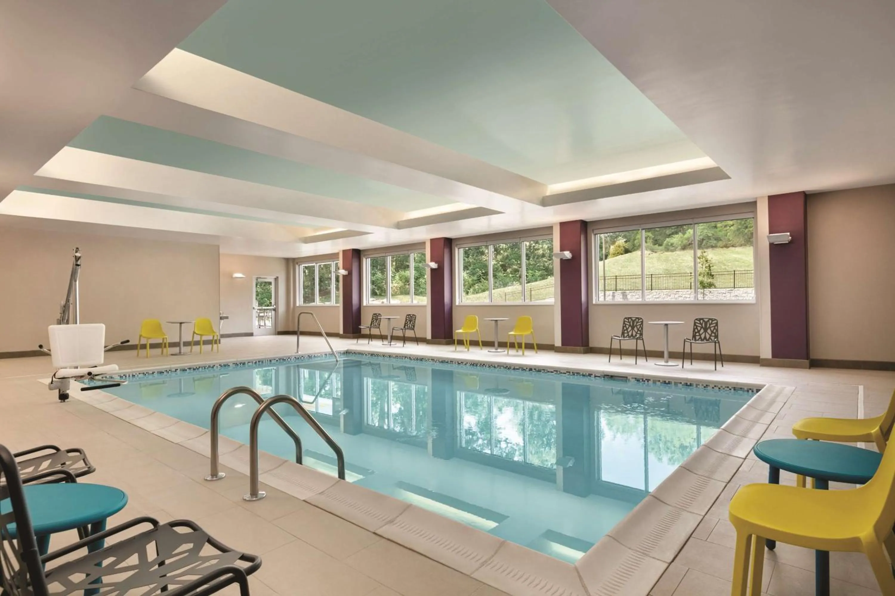 Pool view in Home2 Suites By Hilton Easton