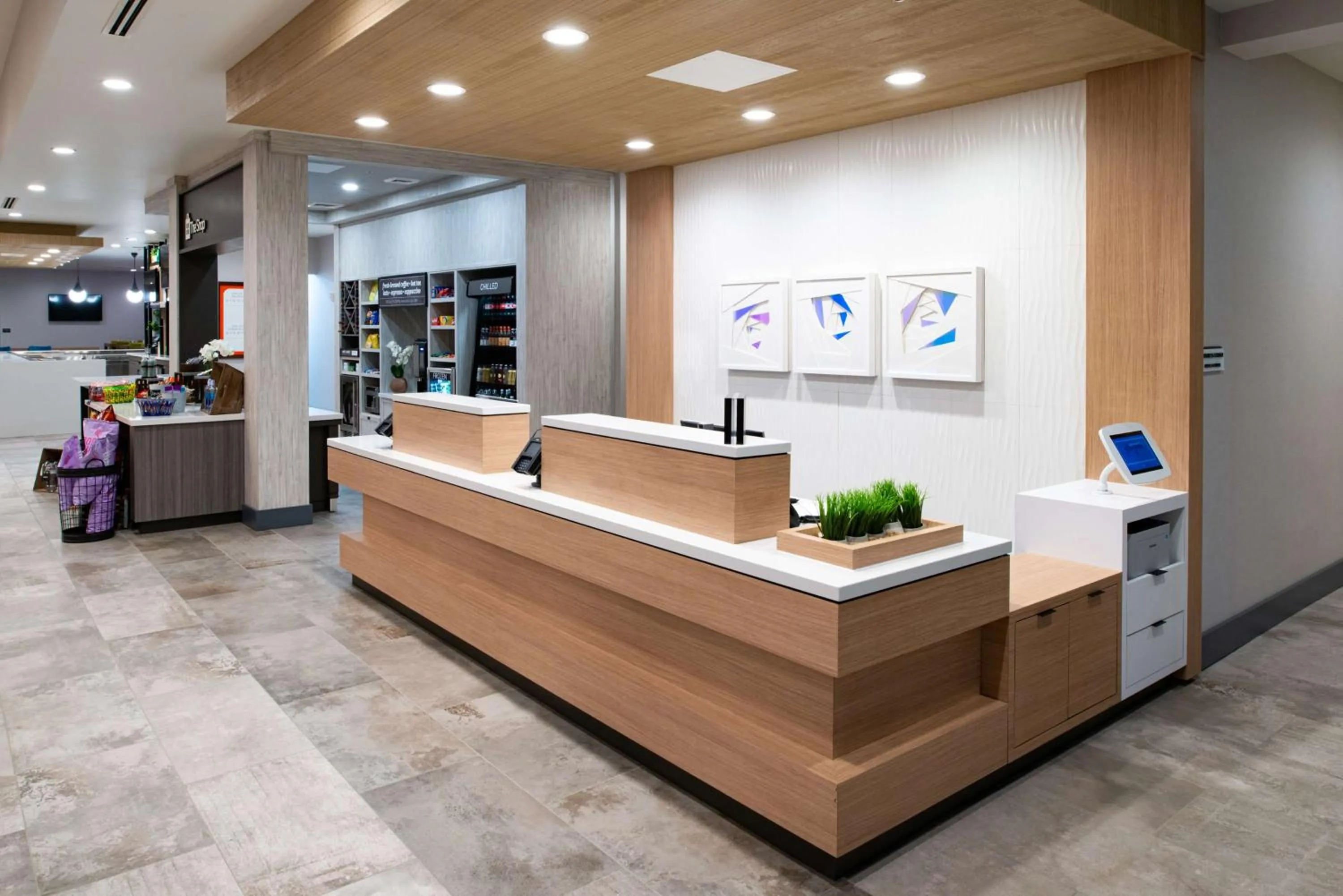 Lobby or reception in Hilton Garden Inn Seattle Lynnwood, Wa