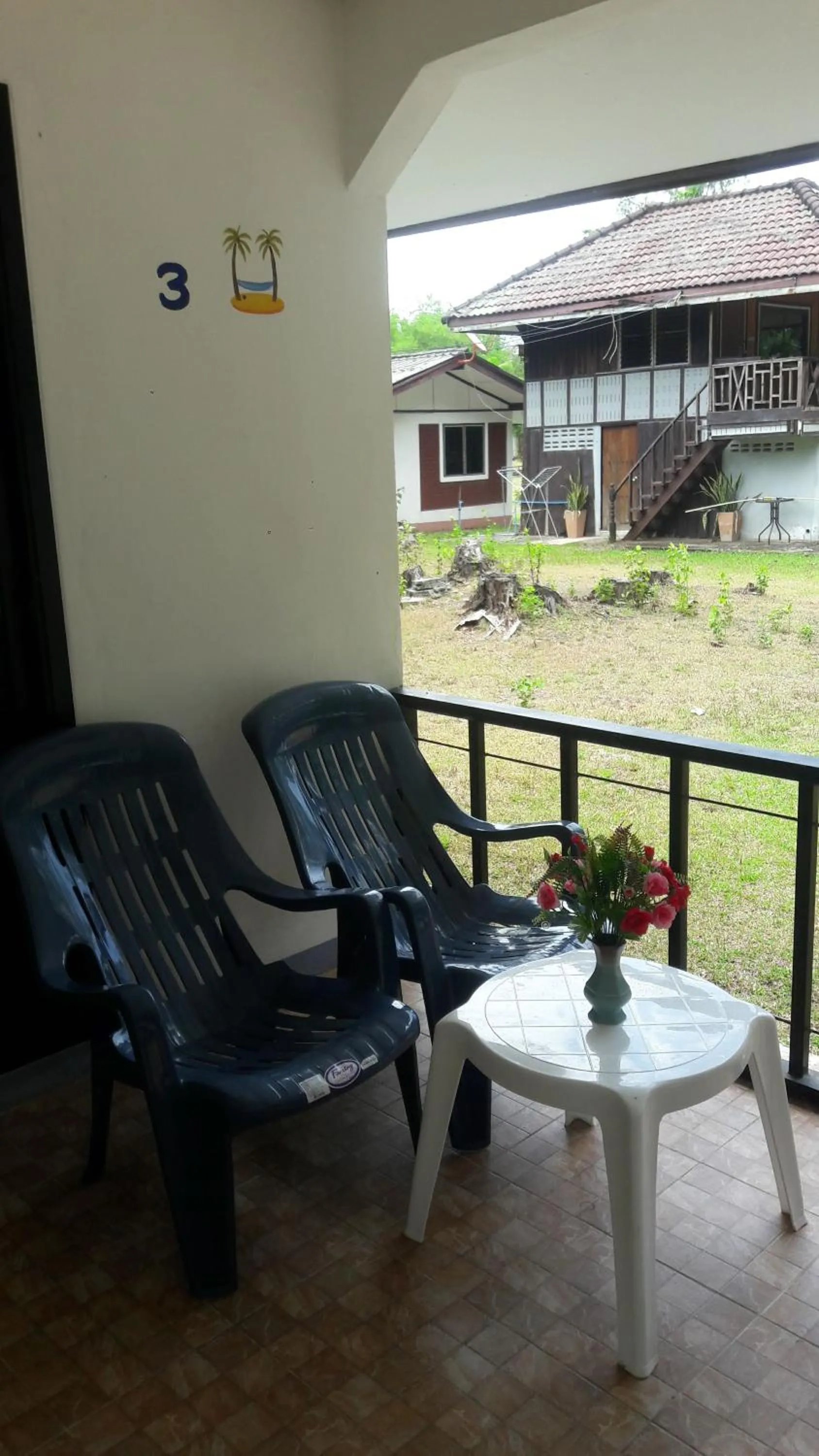 Seating area in Andaman Peace Resort
