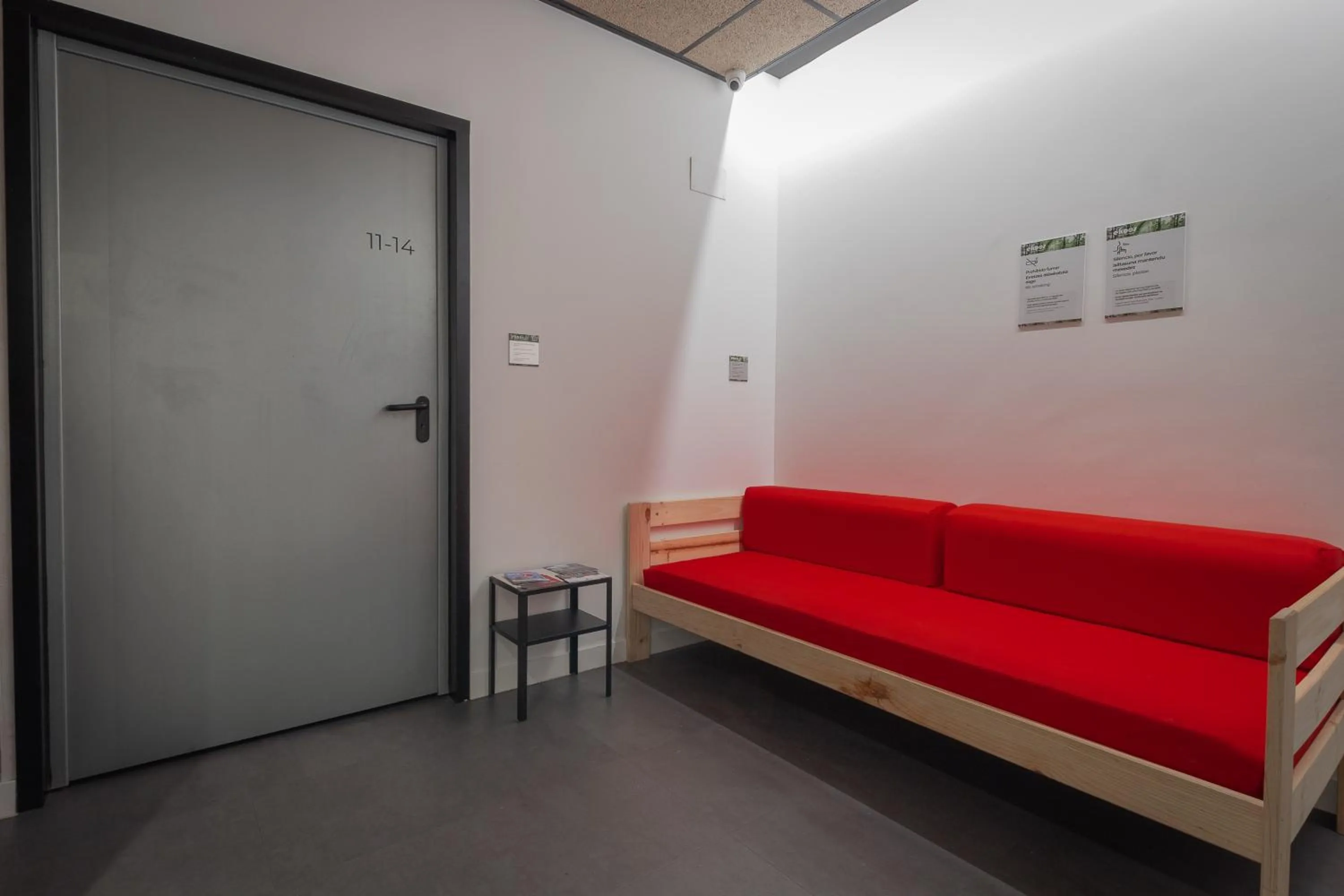 Seating area in Ekoos Hostel, Bilbao Eko Hostel