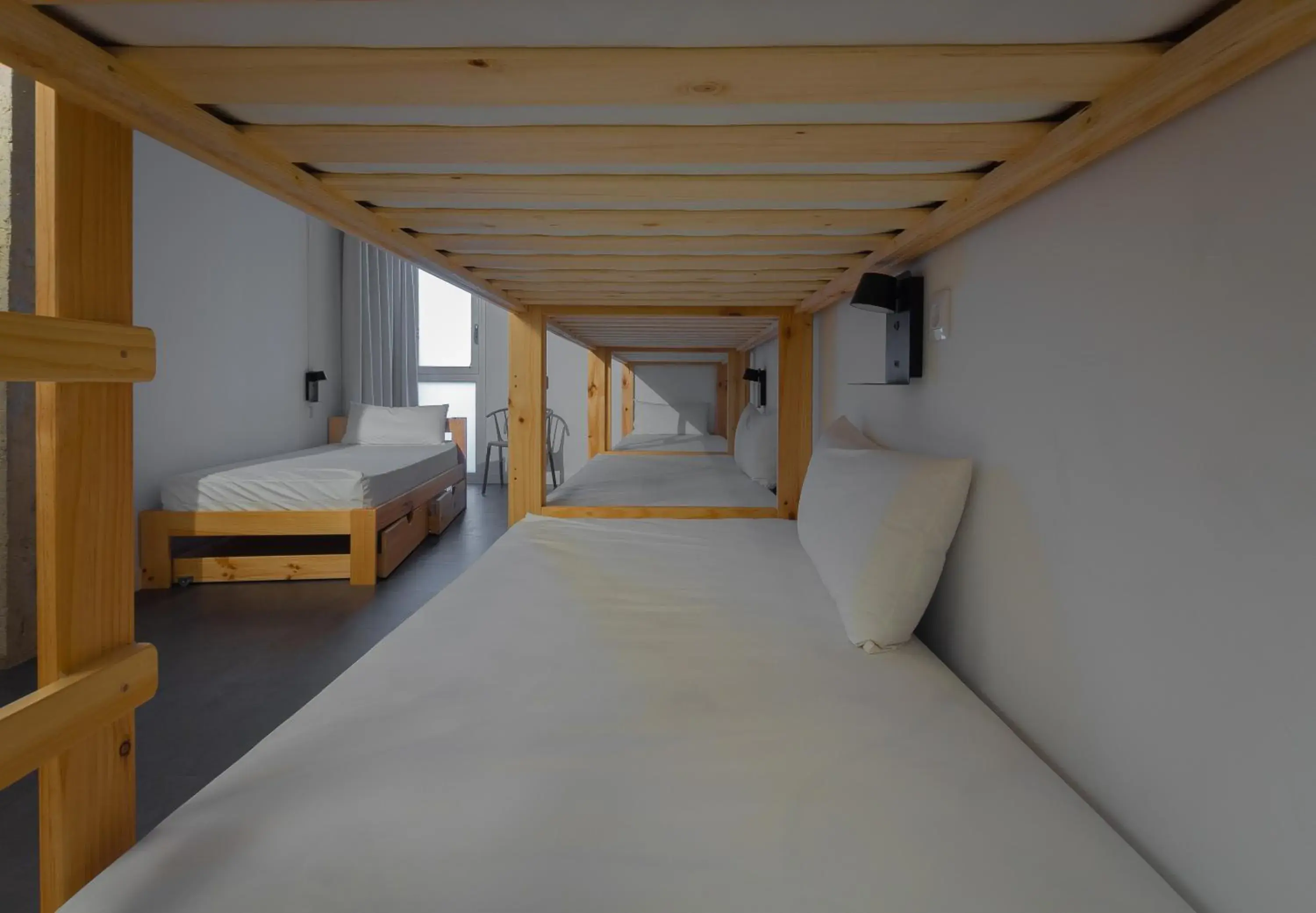 Family Room with Private Bathroom in Ekoos Hostel, Bilbao Eko Hostel Family Room with Private Bathroom in Ekoos Hostel, Bilbao Eko Hostel