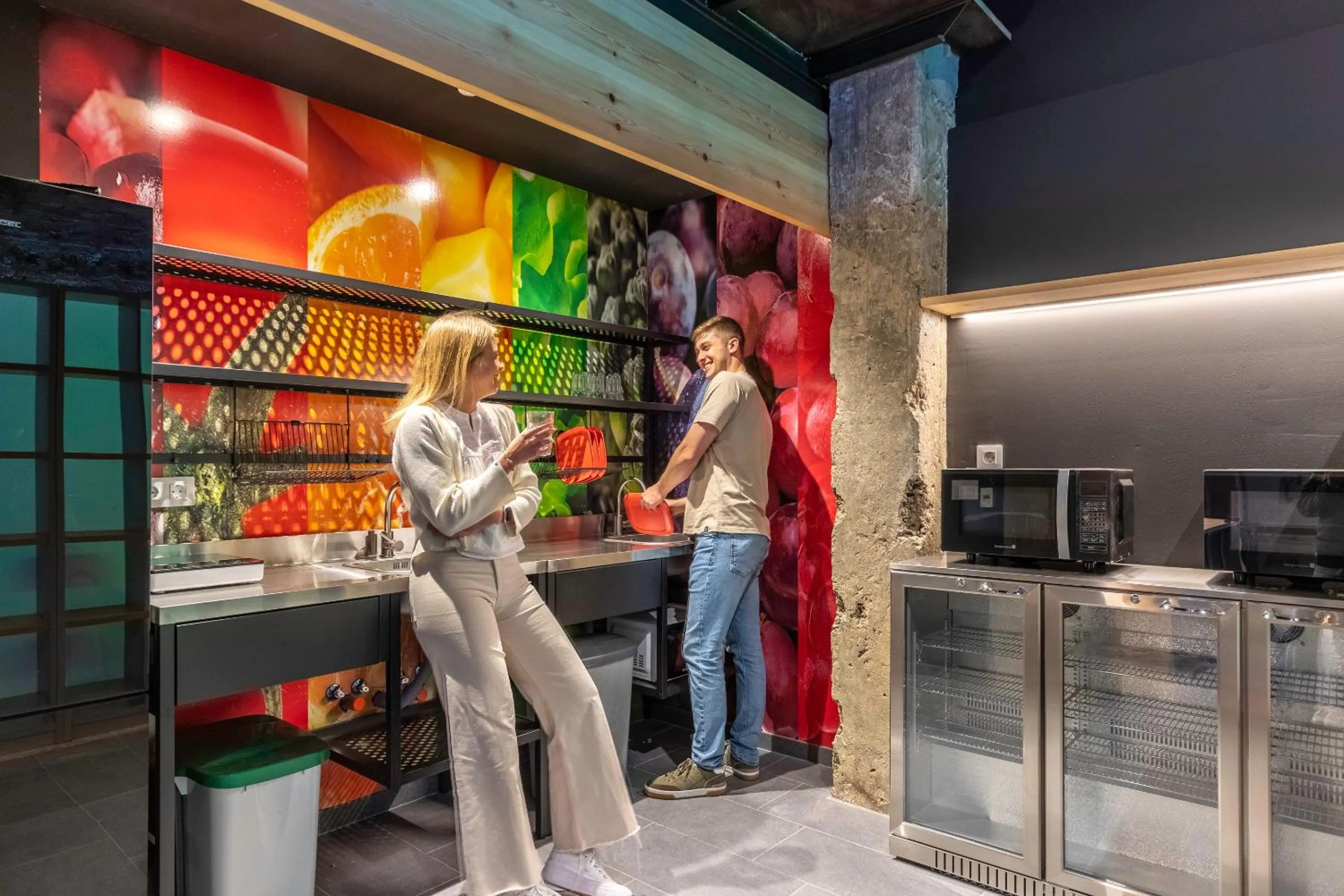 People in Ekoos Hostel, Bilbao Eko Hostel