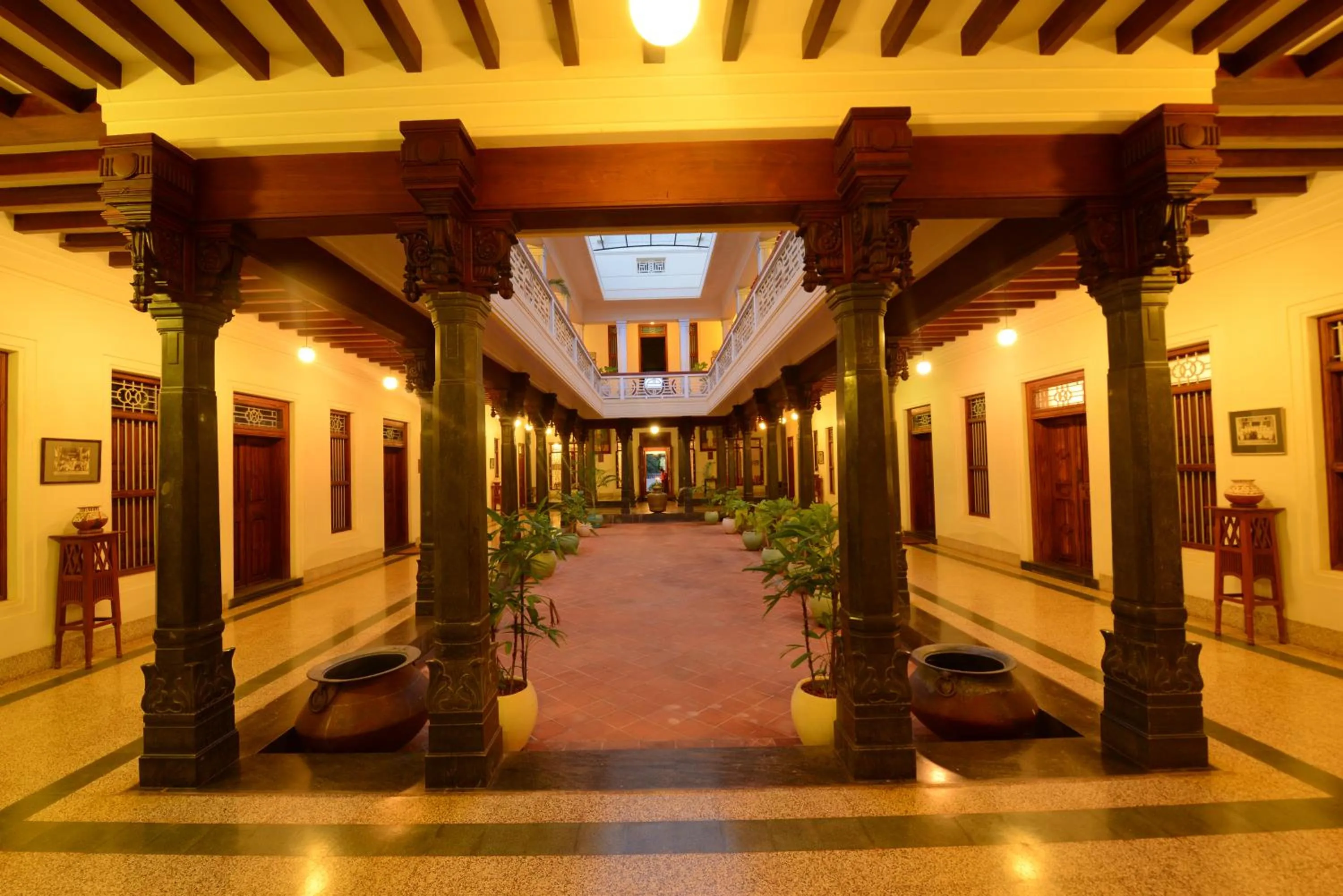 Area and facilities in Visalam Chettinad Palace - A CGH Earth Experience