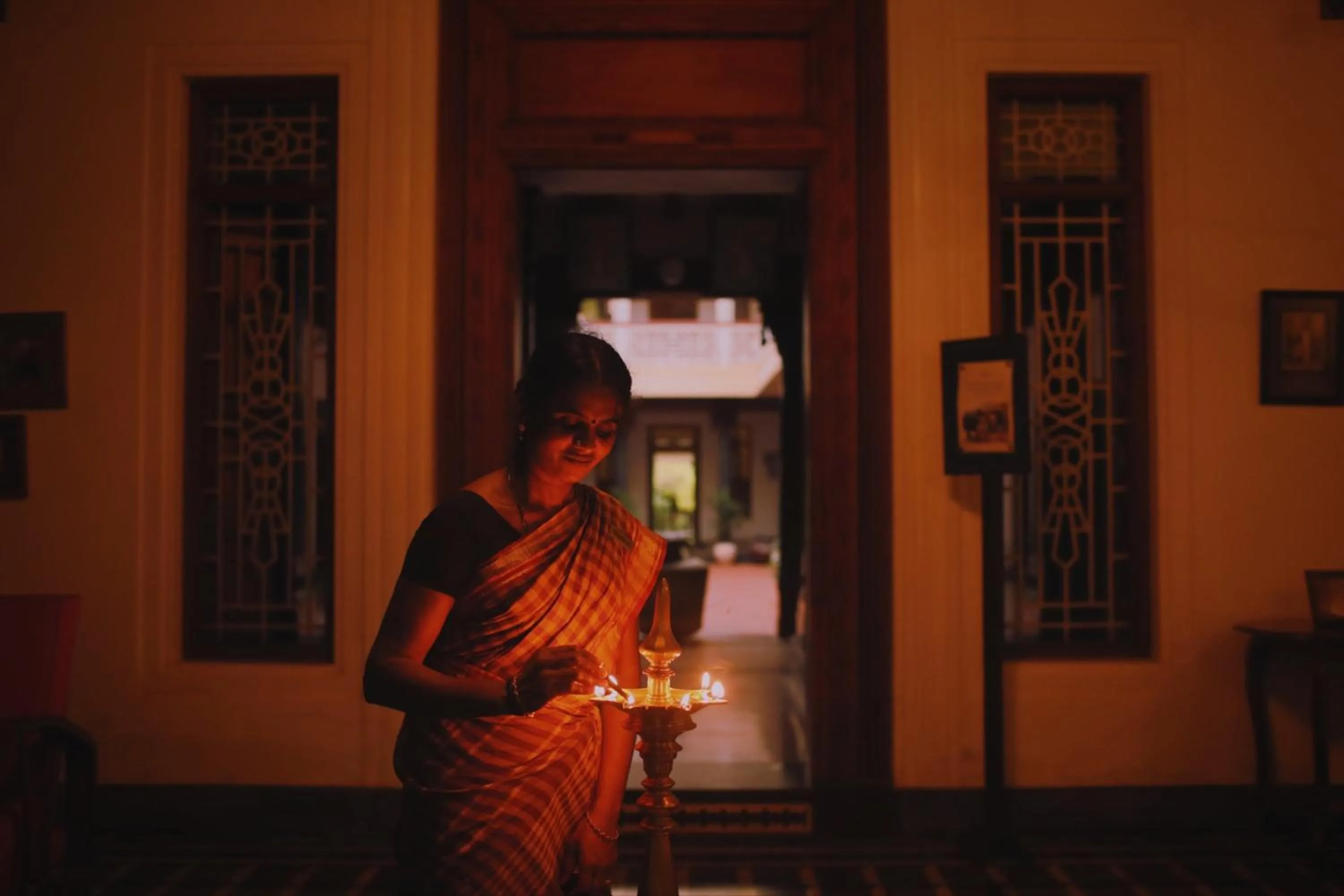 Staff in Visalam Chettinad Palace - A CGH Earth Experience