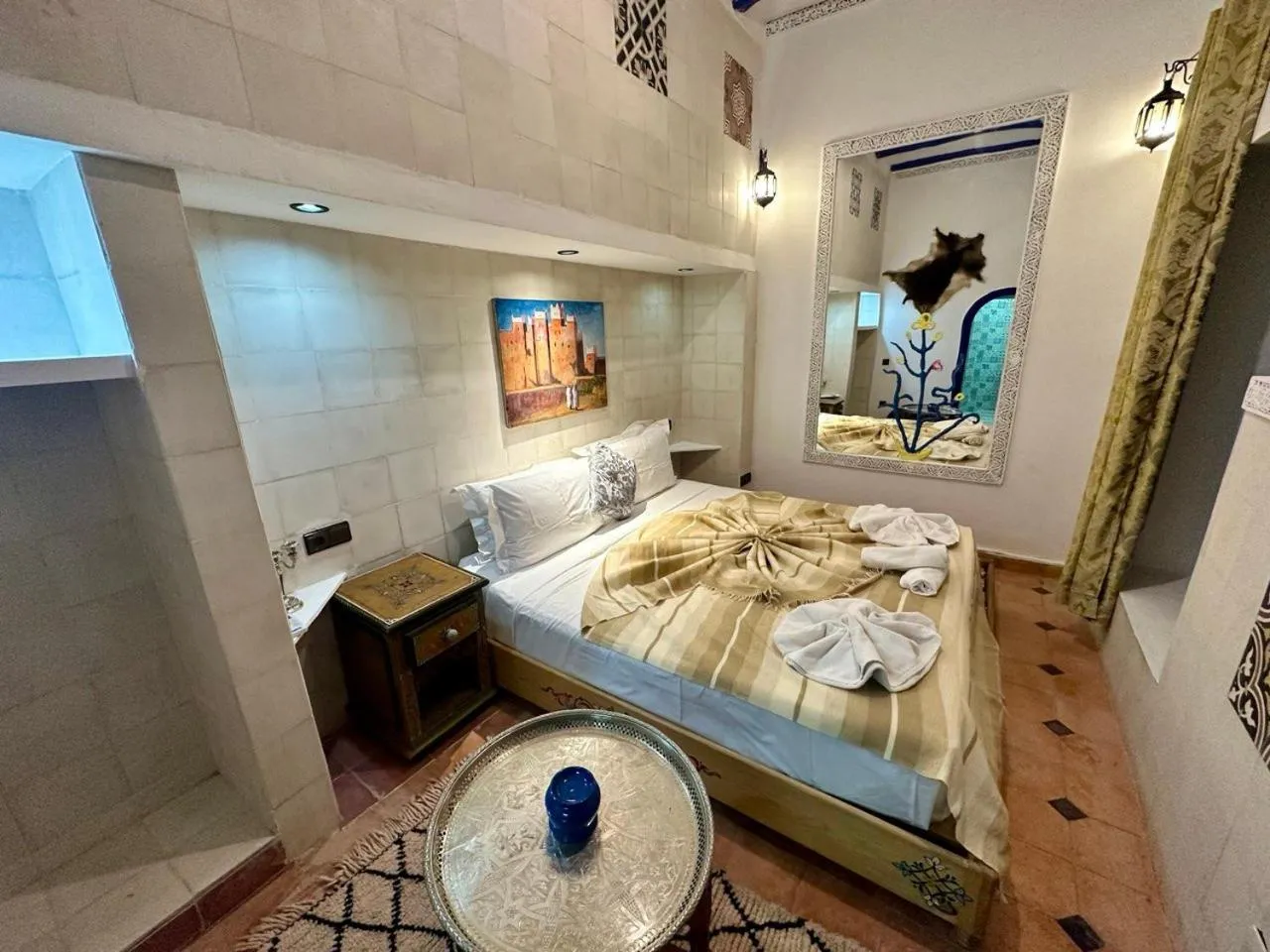 Bed in Héritage Lalla Aicha Hotel & Spa