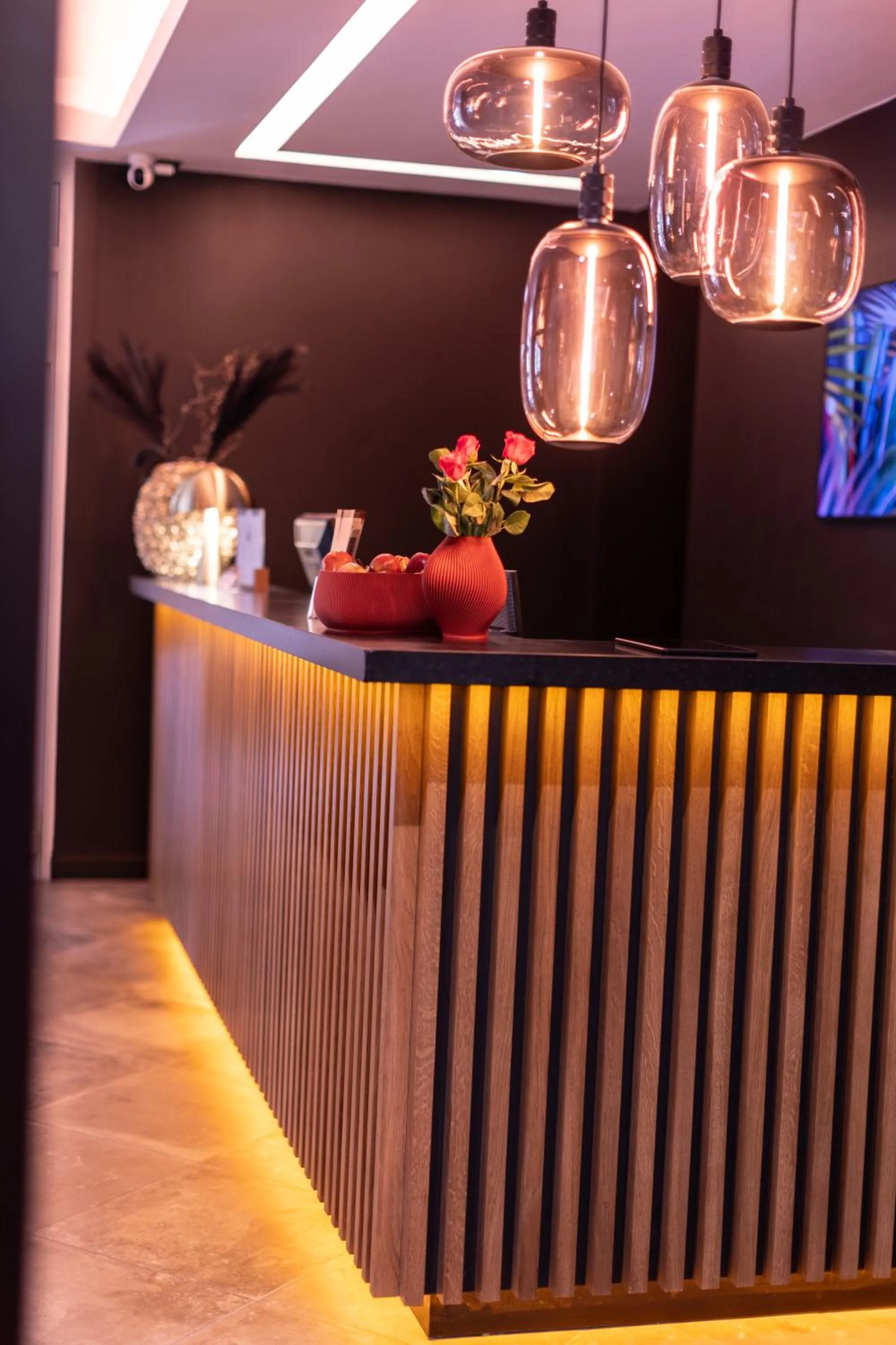 Lobby or reception in Hotel Am Badepark