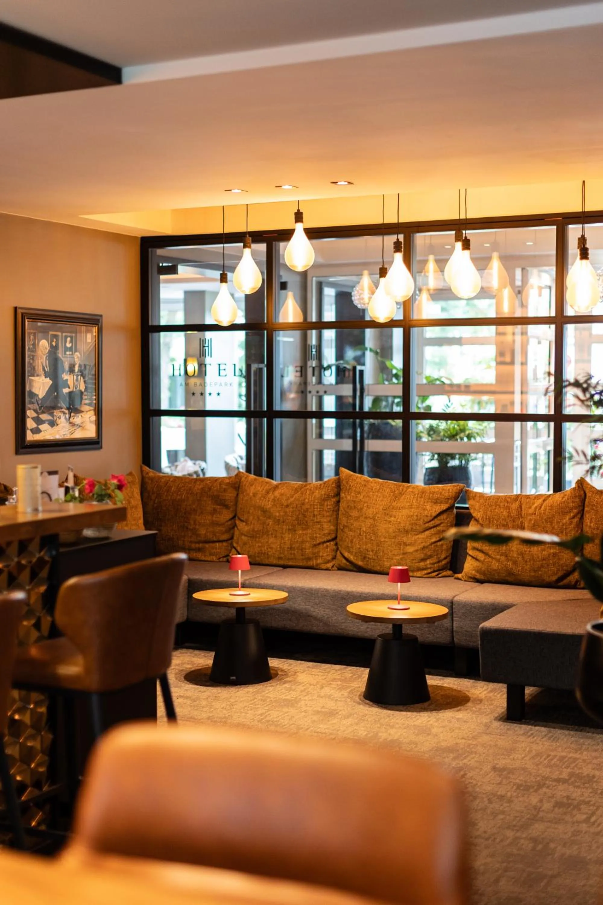 Lounge or bar in Hotel Am Badepark