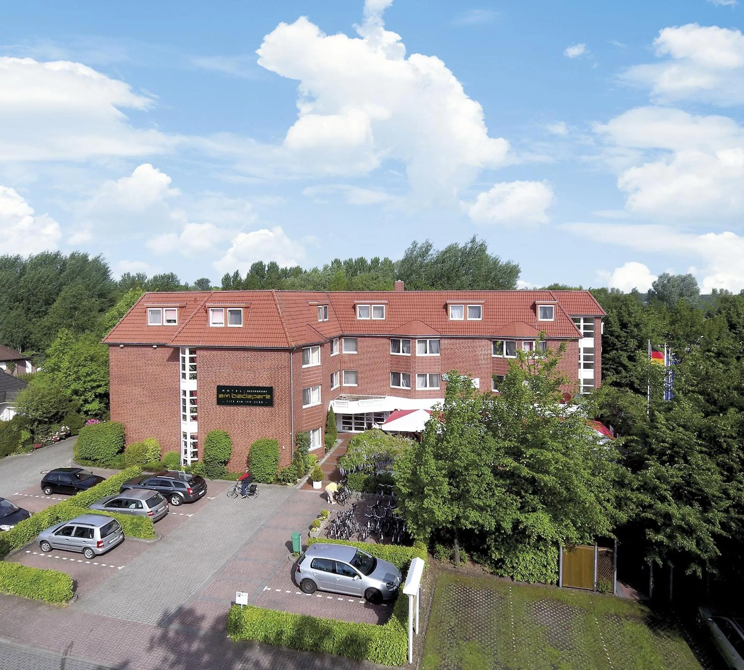 Bird's eye view in Hotel Am Badepark