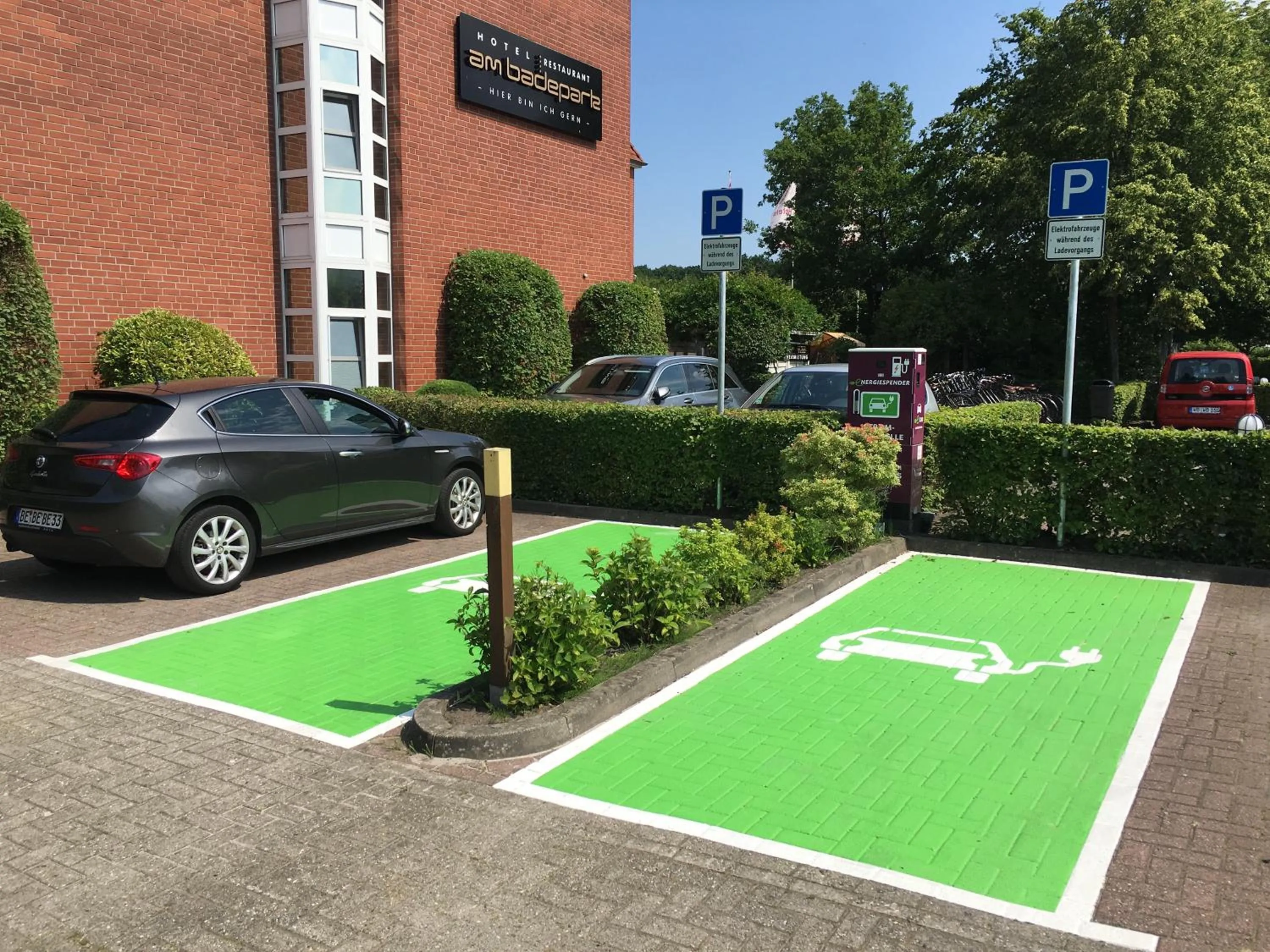 Decorative detail in Hotel Am Badepark