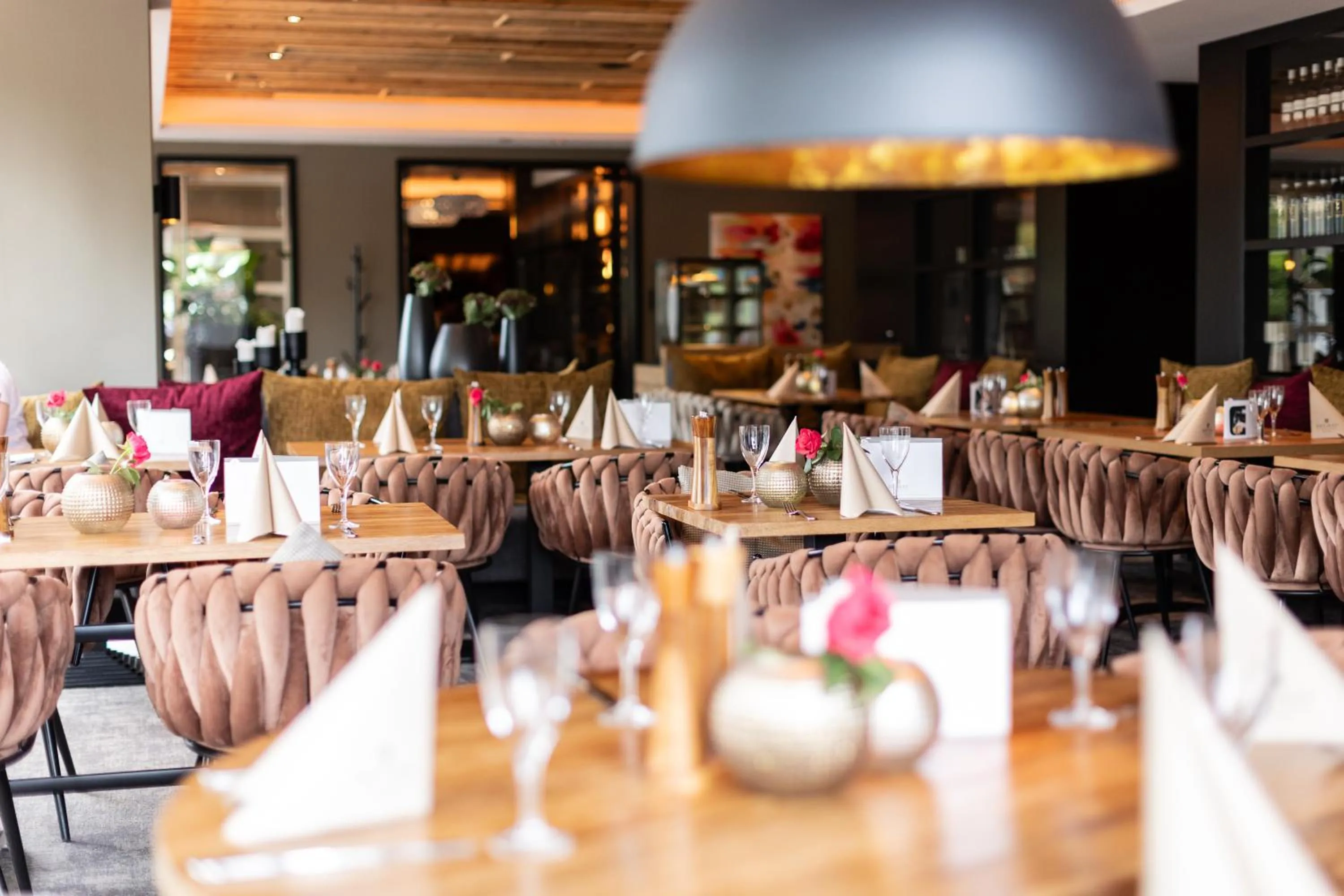 Restaurant/places to eat in Hotel Am Badepark