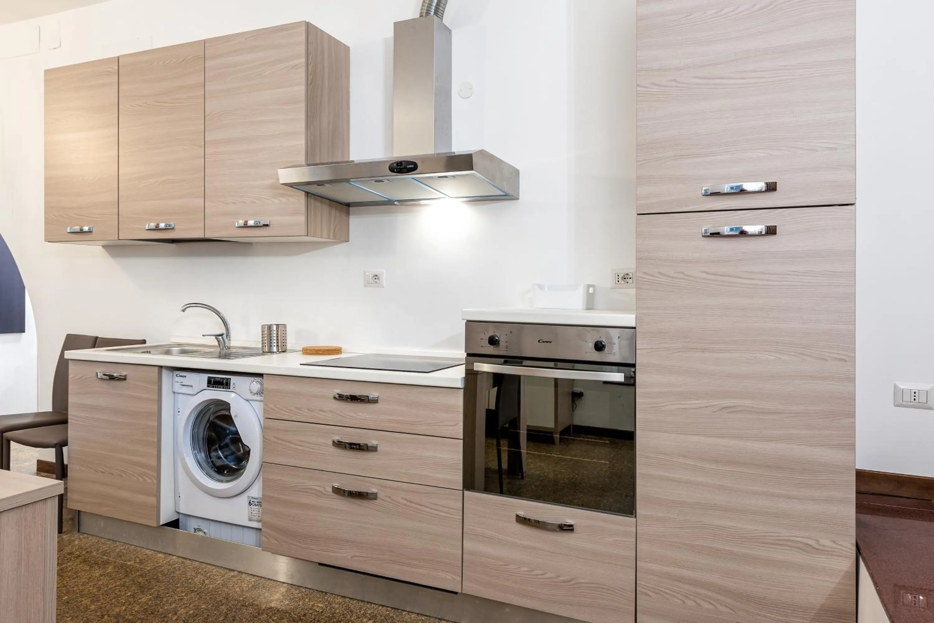 Kitchen or kitchenette in Tour de Rome