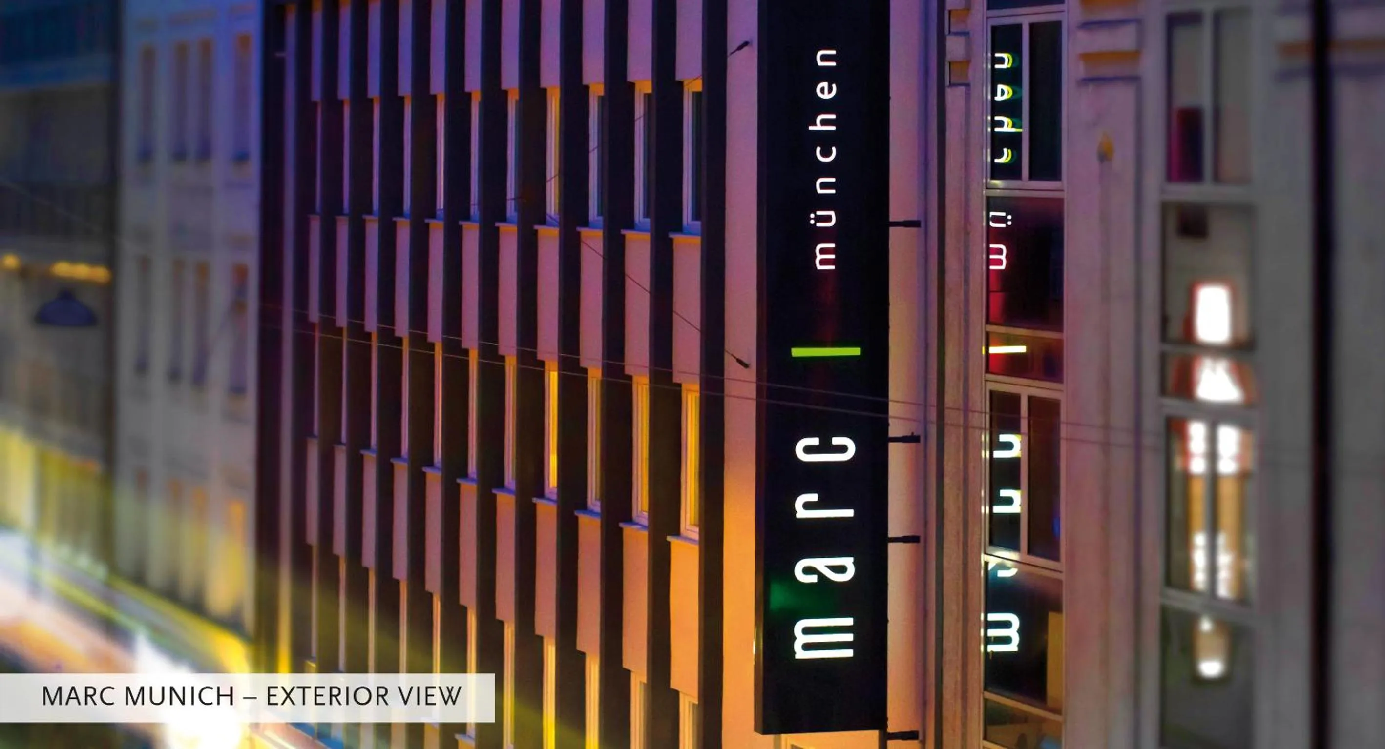 Facade/entrance in Marc München