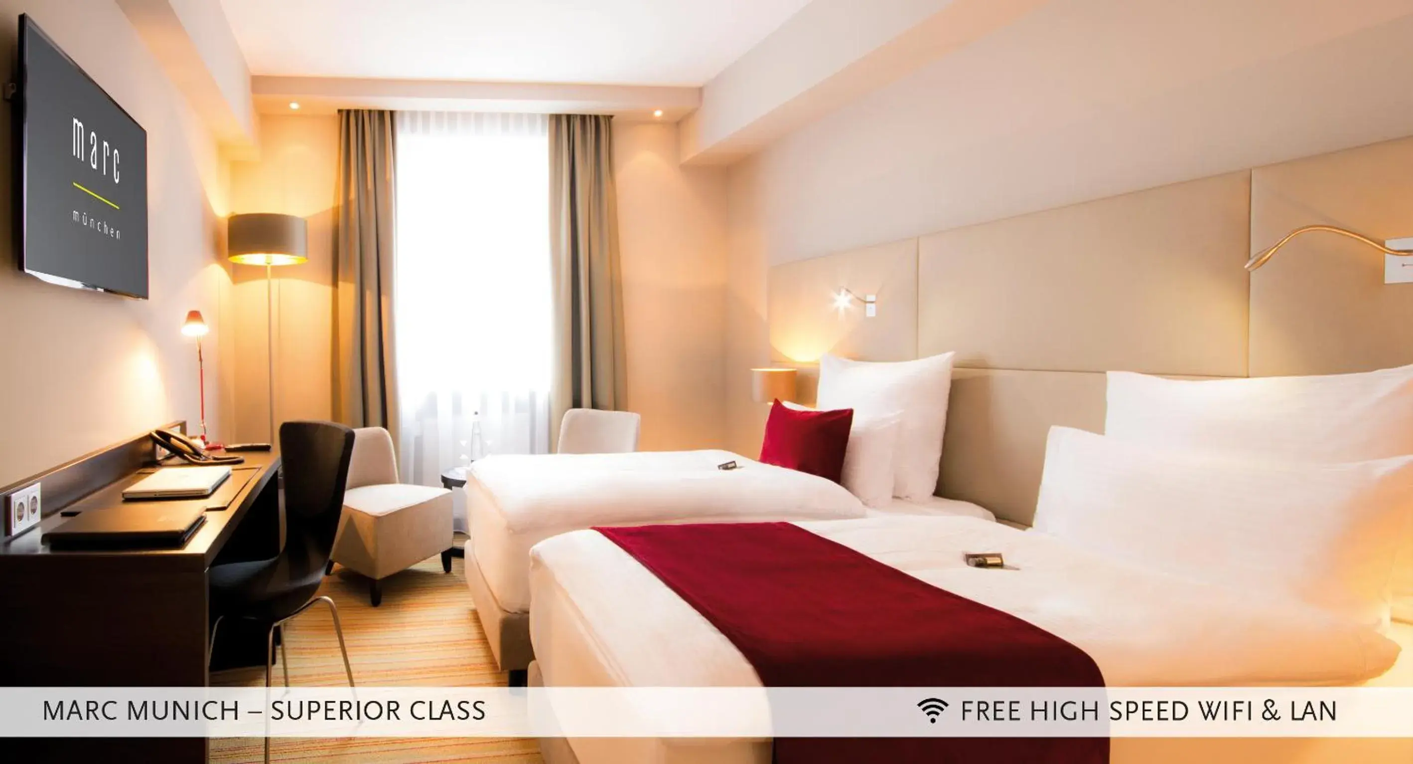 Superior Double or Twin Room - single occupancy in Marc München Superior Double or Twin Room - single occupancy in Marc München