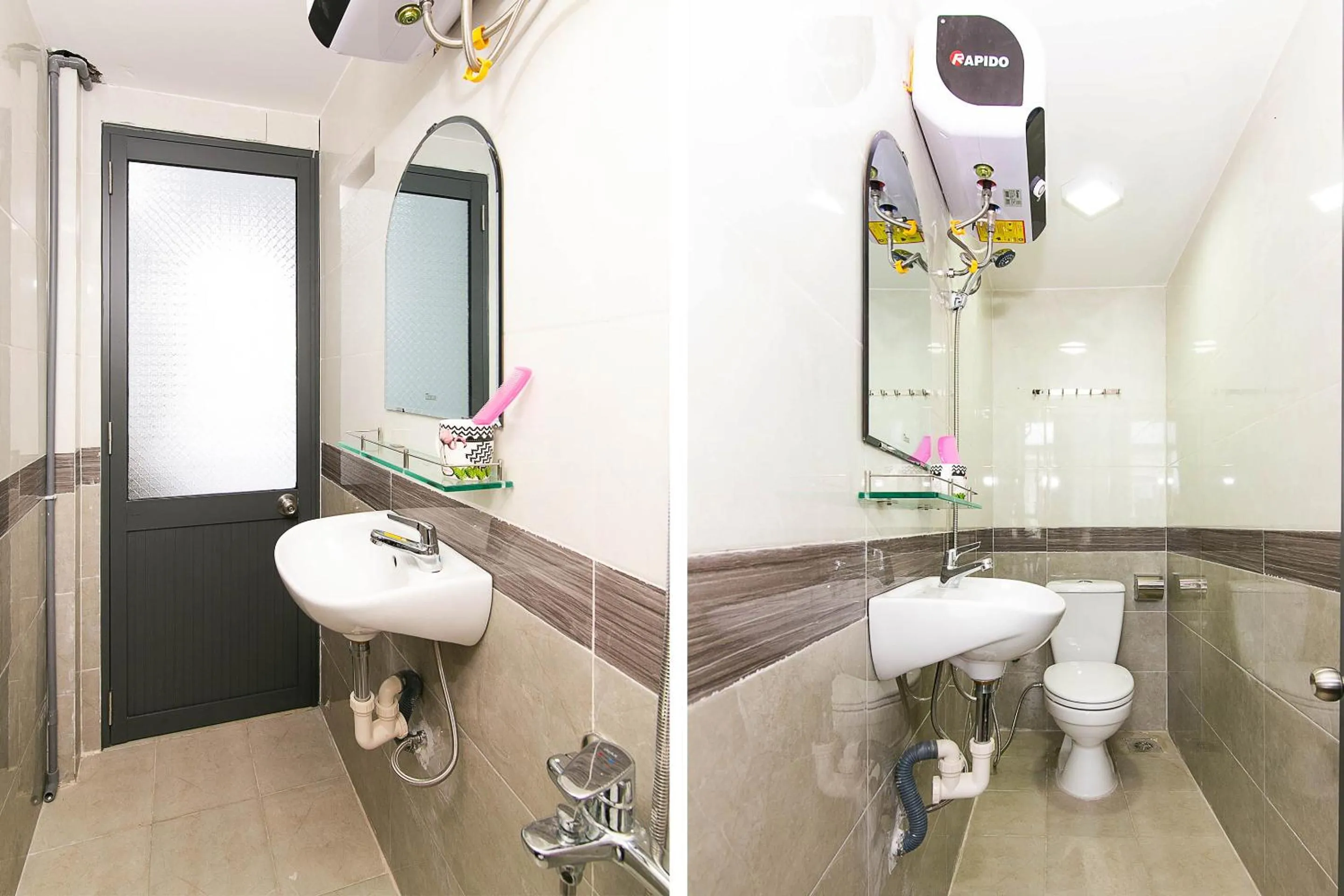 Bathroom in SPOT ON 806 Net Viet Homestay