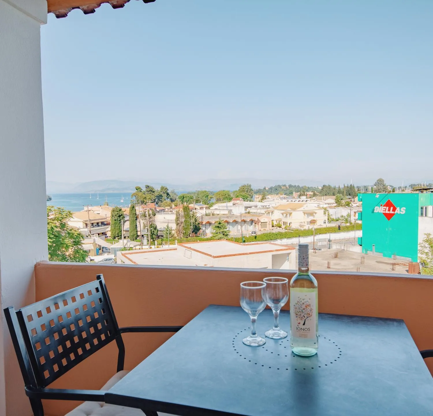 Balcony/Terrace in Villa Rosa Apartments