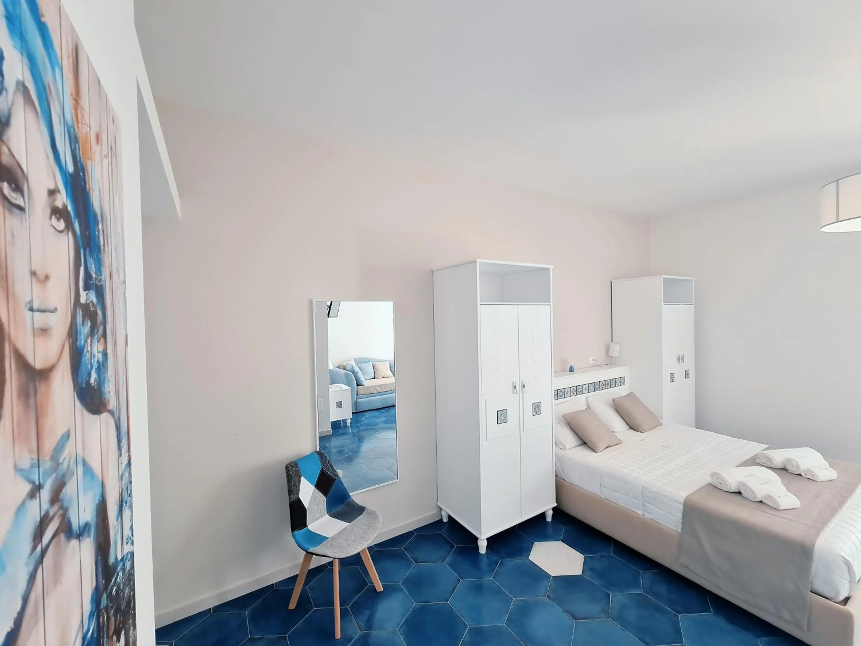 Bedroom, Bed in Kalinifta Rooms Apartment