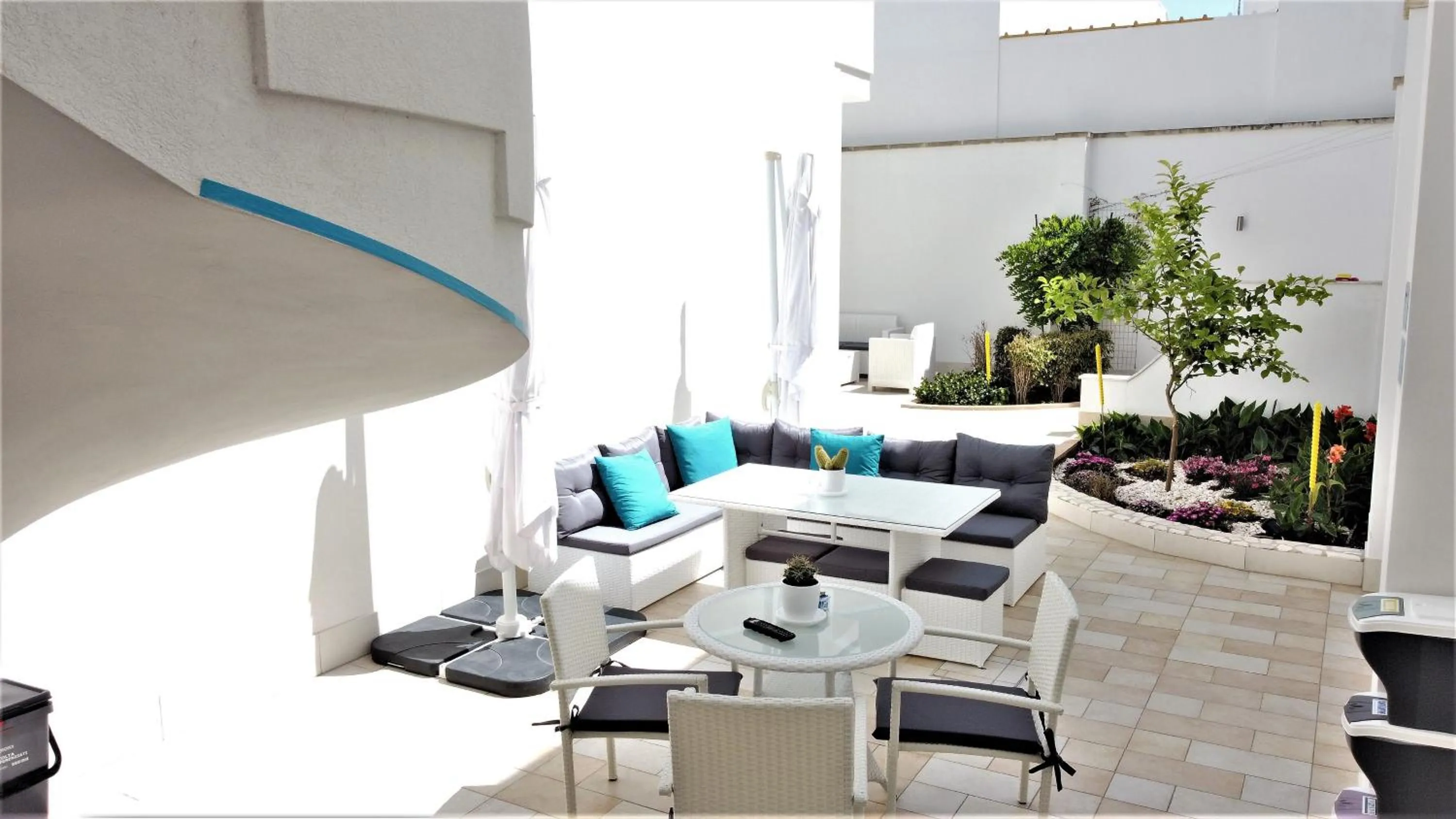 Garden in Kalinifta Rooms Apartment