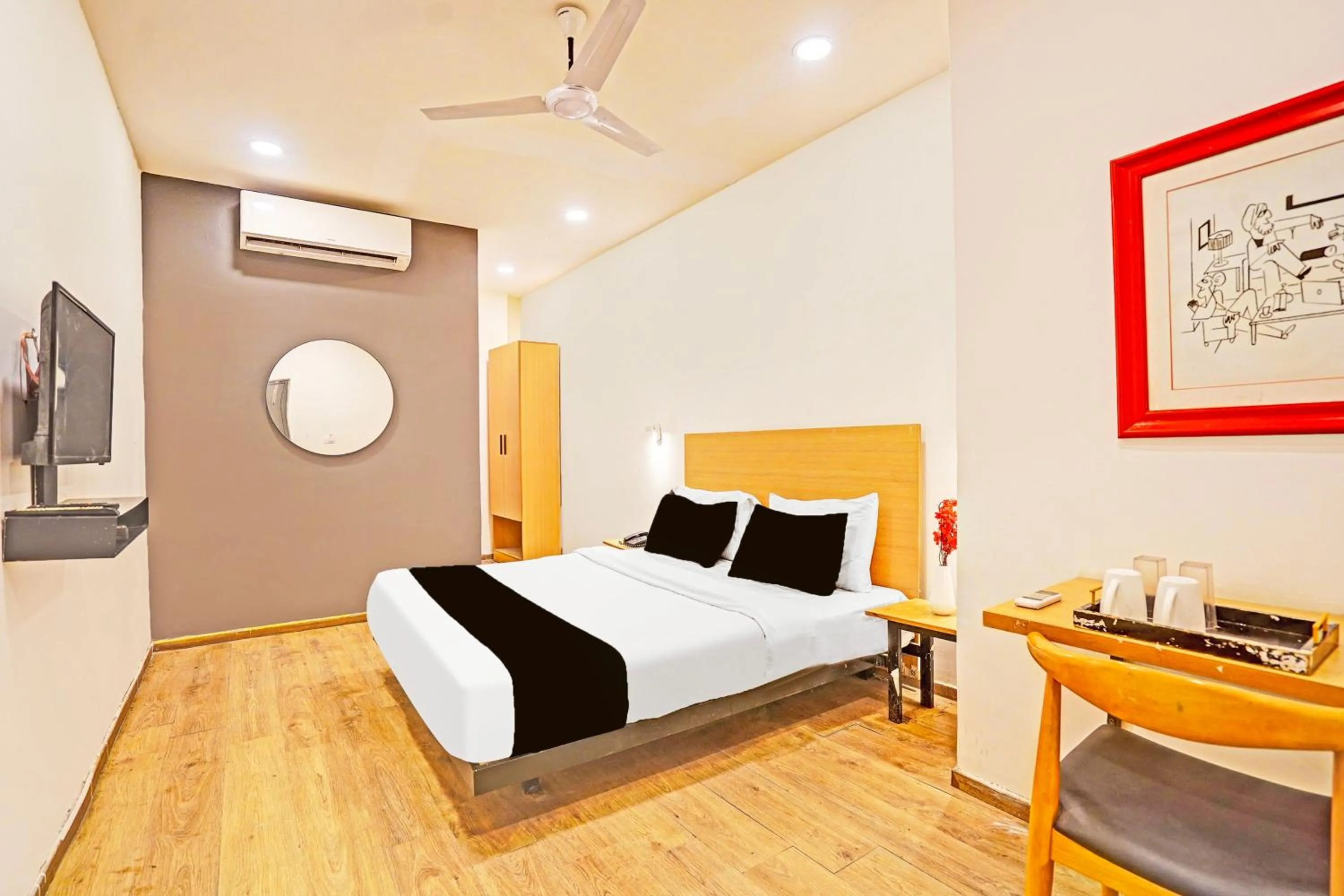 Bedroom, Bed in Townhouse Mukut Bazar