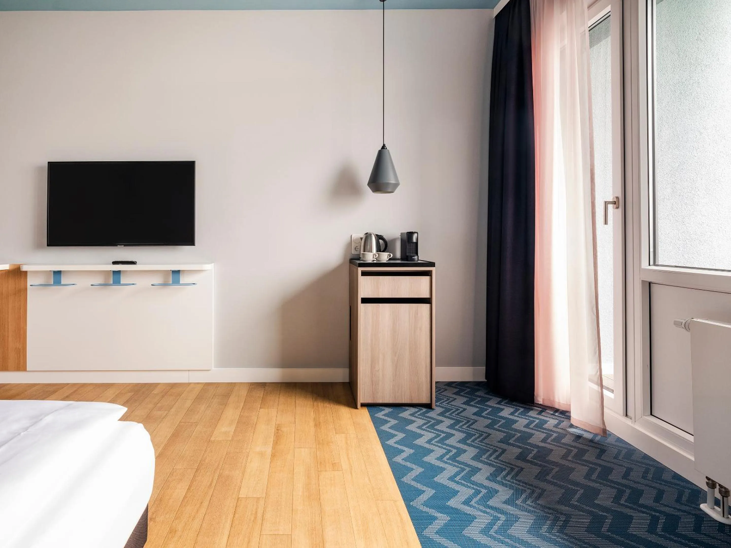 TV and multimedia, Bed in about:berlin Hotel