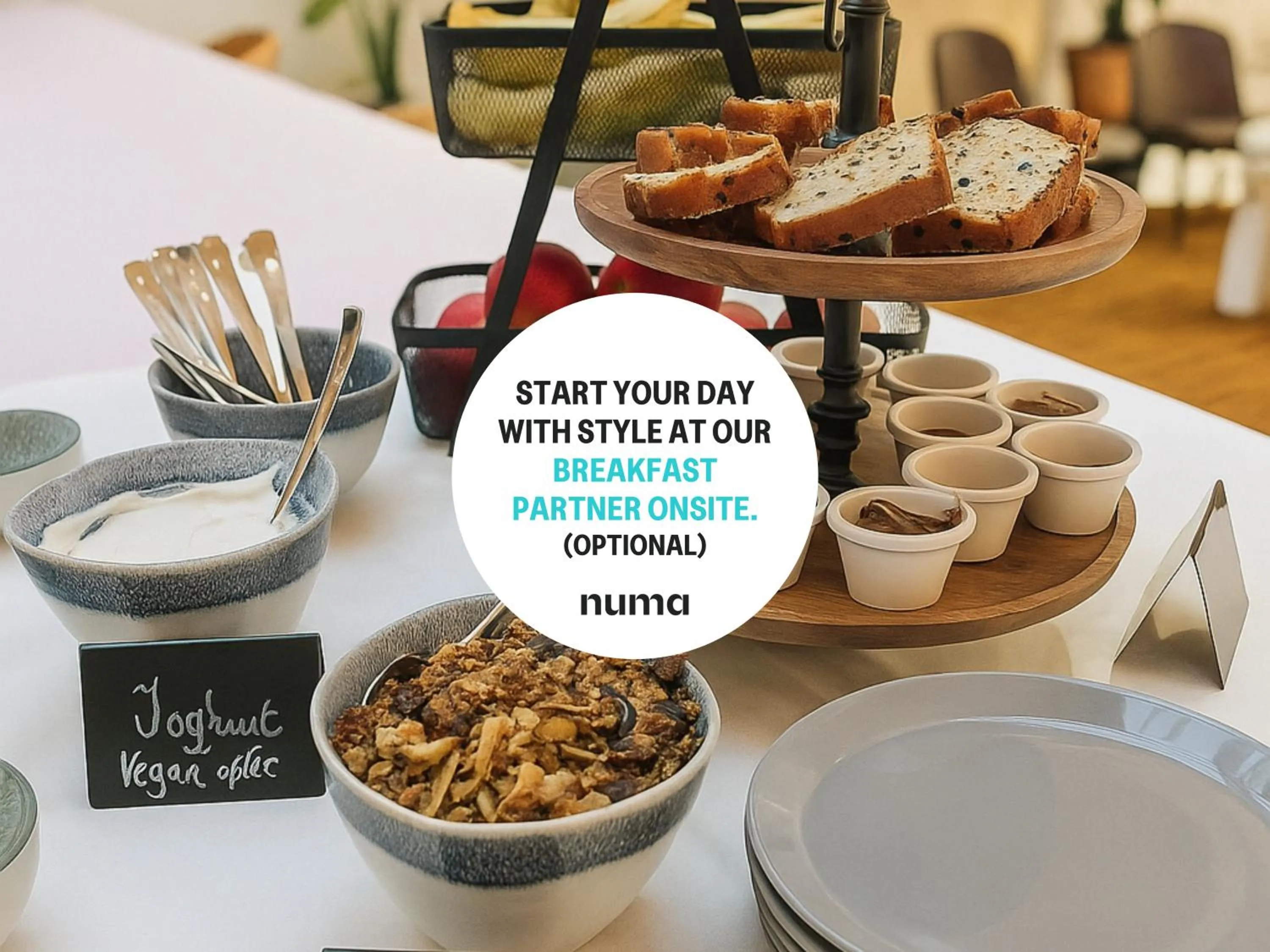 Breakfast in Numa Berlin Kudamm