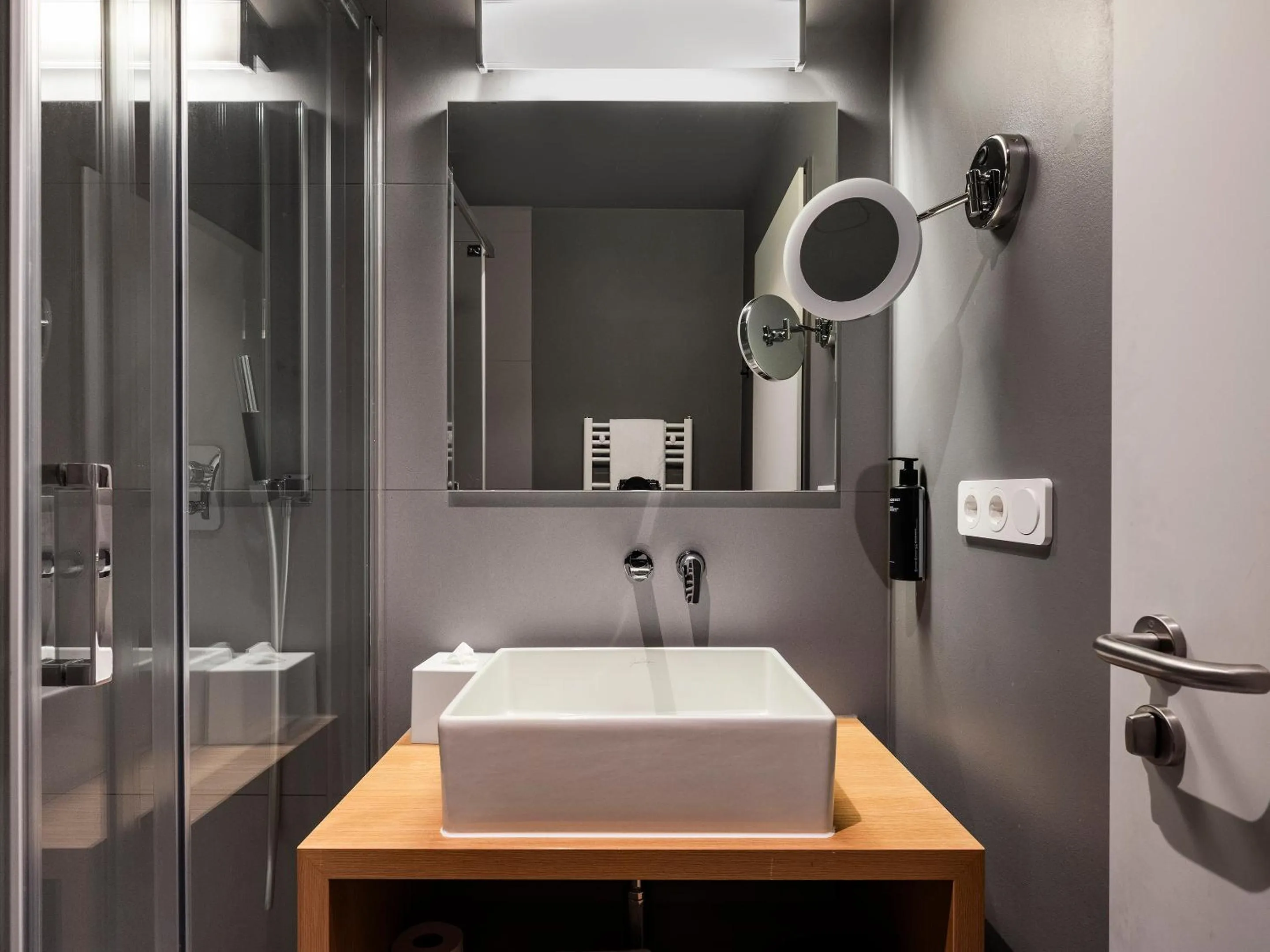 Bathroom in about:berlin Hotel