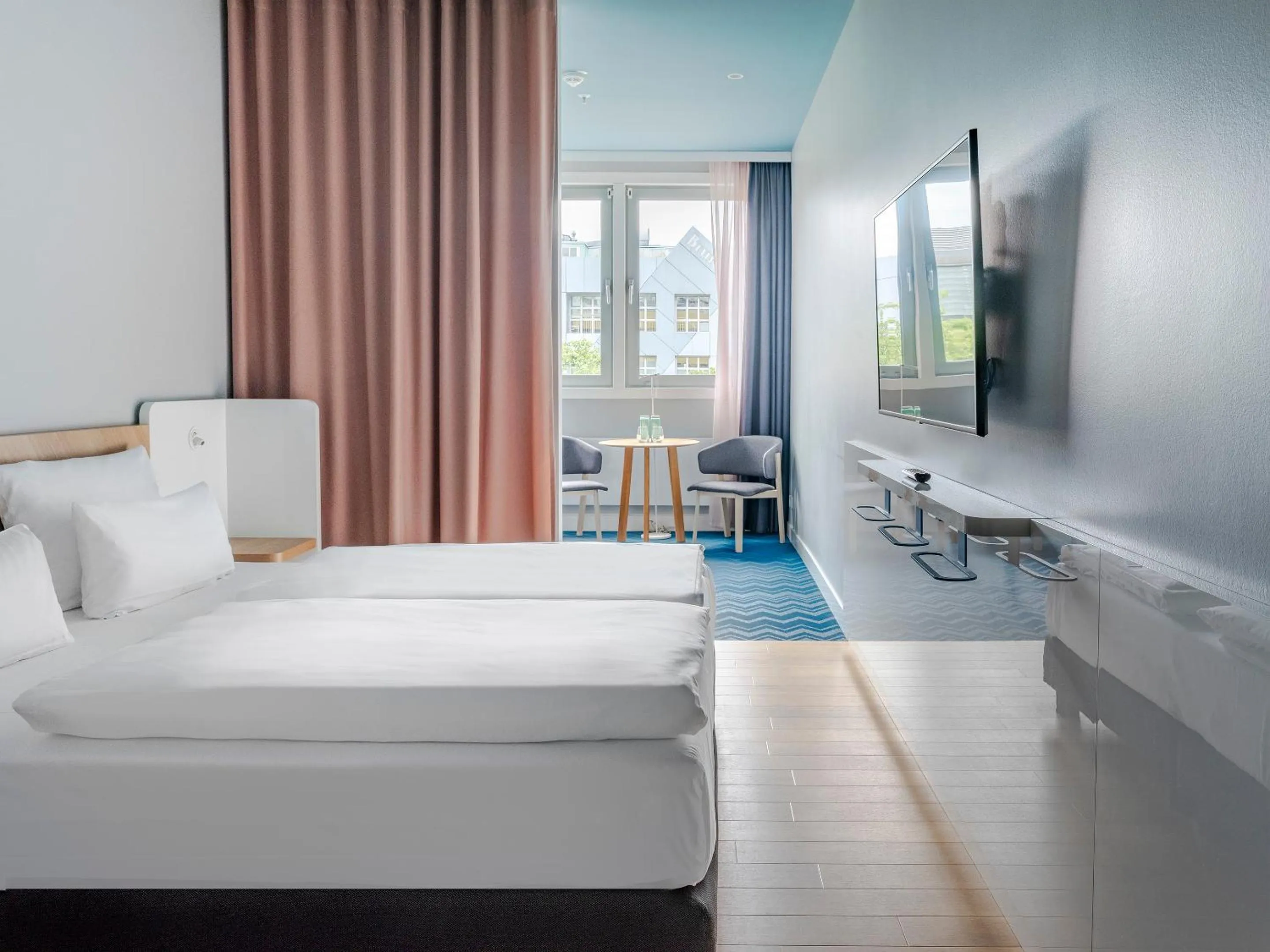 TV and multimedia, Bed in about:berlin Hotel