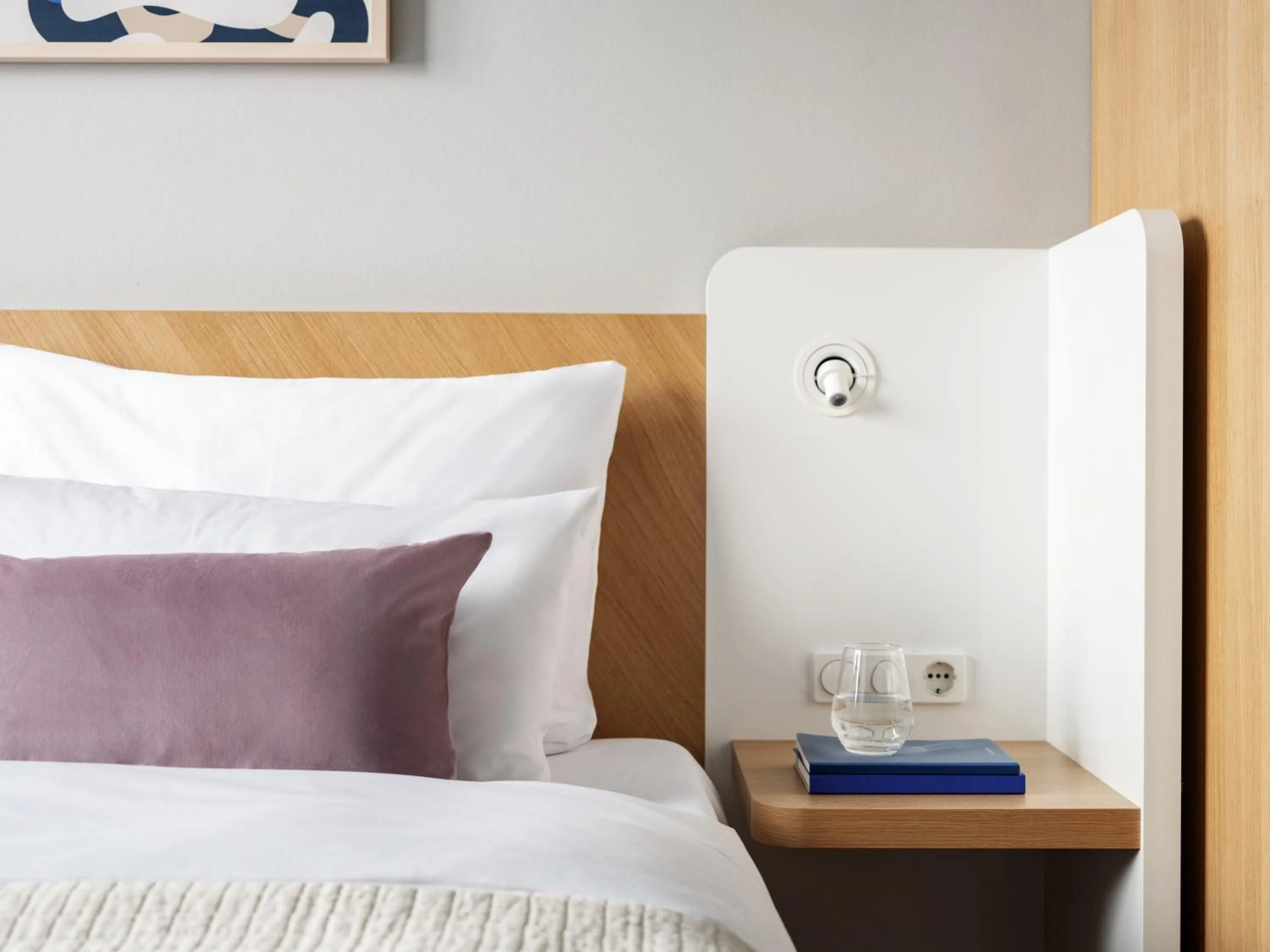 Bed in Numa Berlin Kudamm