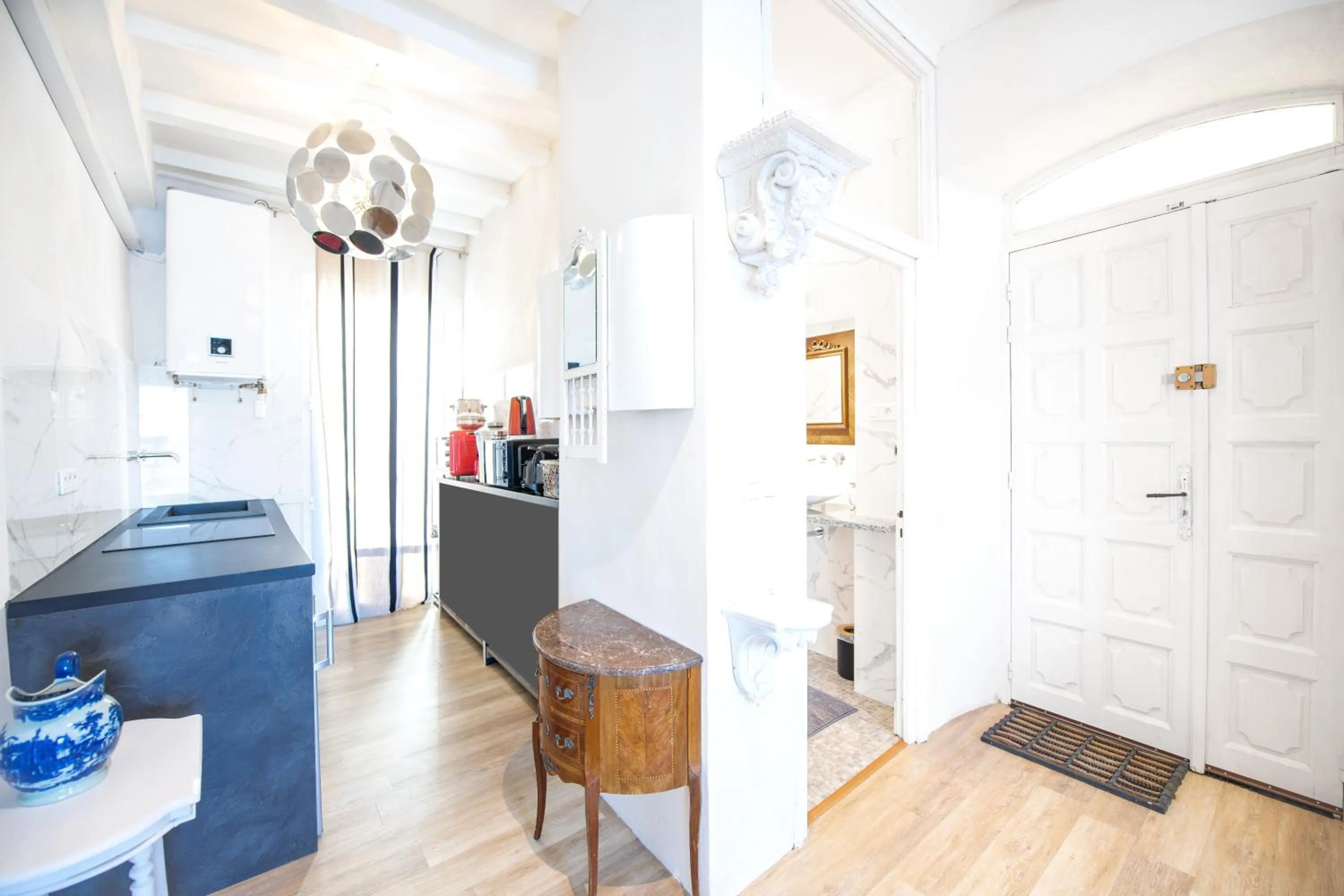 kitchen in Le Balcon du Pêcheur