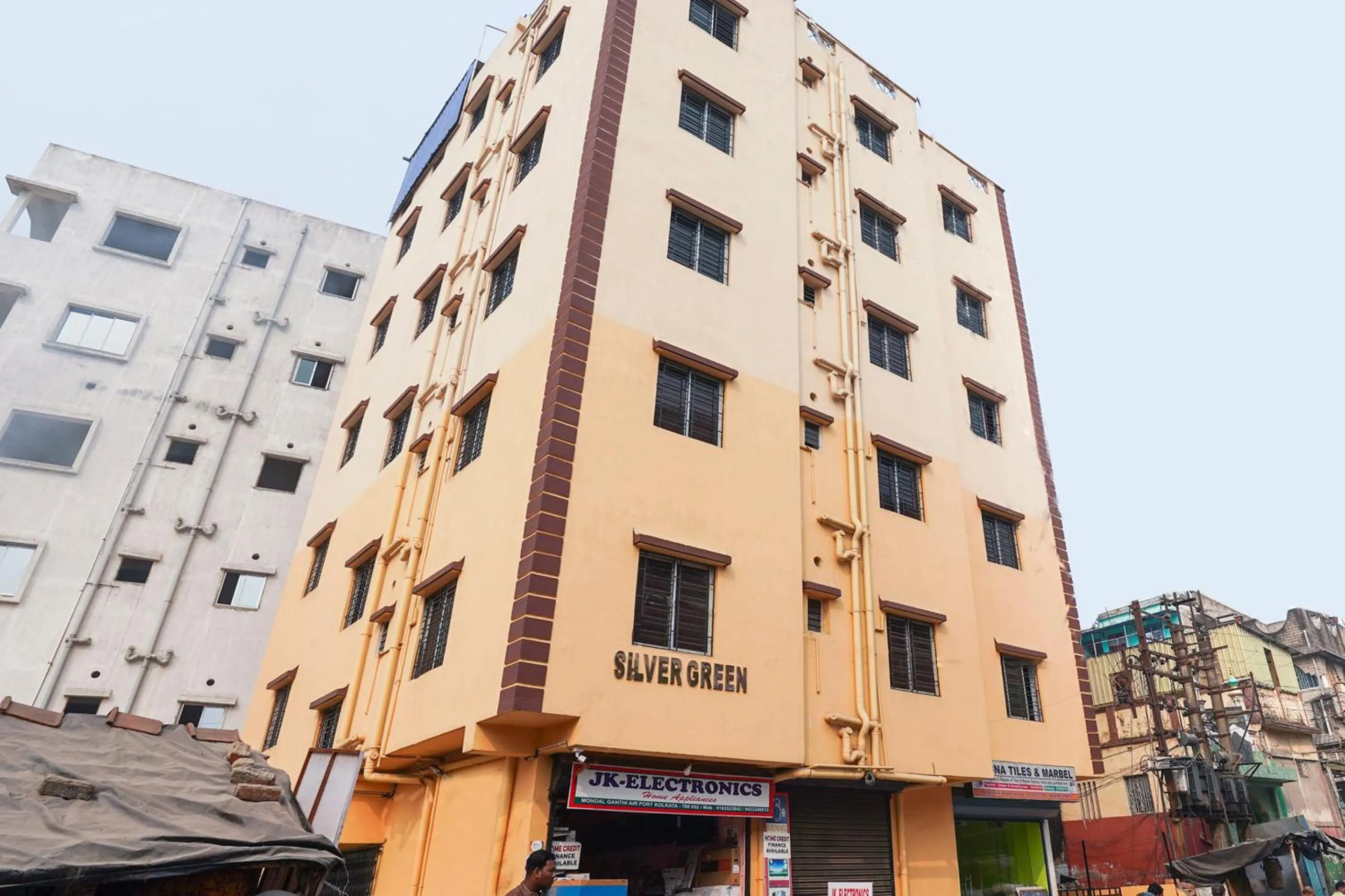 Facade/entrance in SPOT ON Silver Green