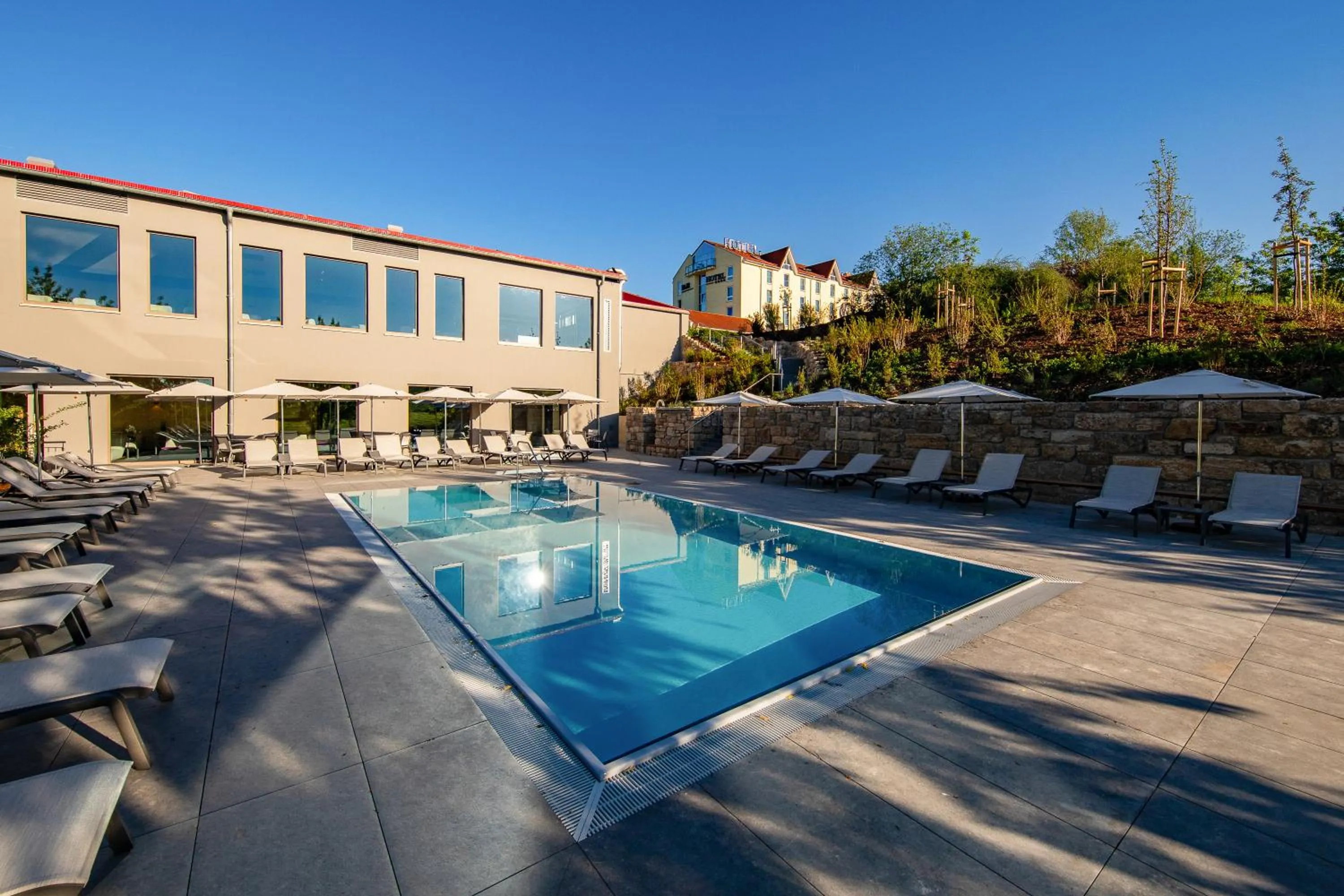 Swimming pool in FAIR RESORT All Inclusive Wellness & Spa Hotel Jena