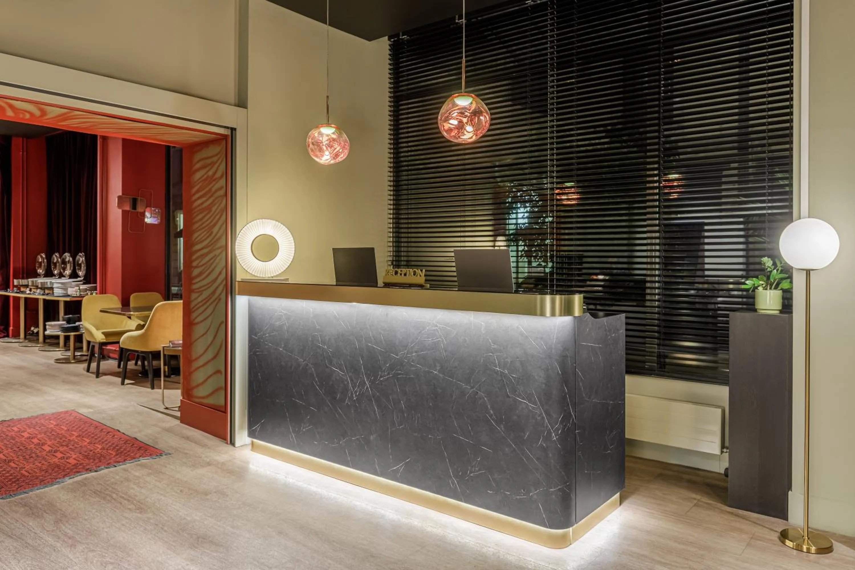 Lobby or reception in Marmont Hotel