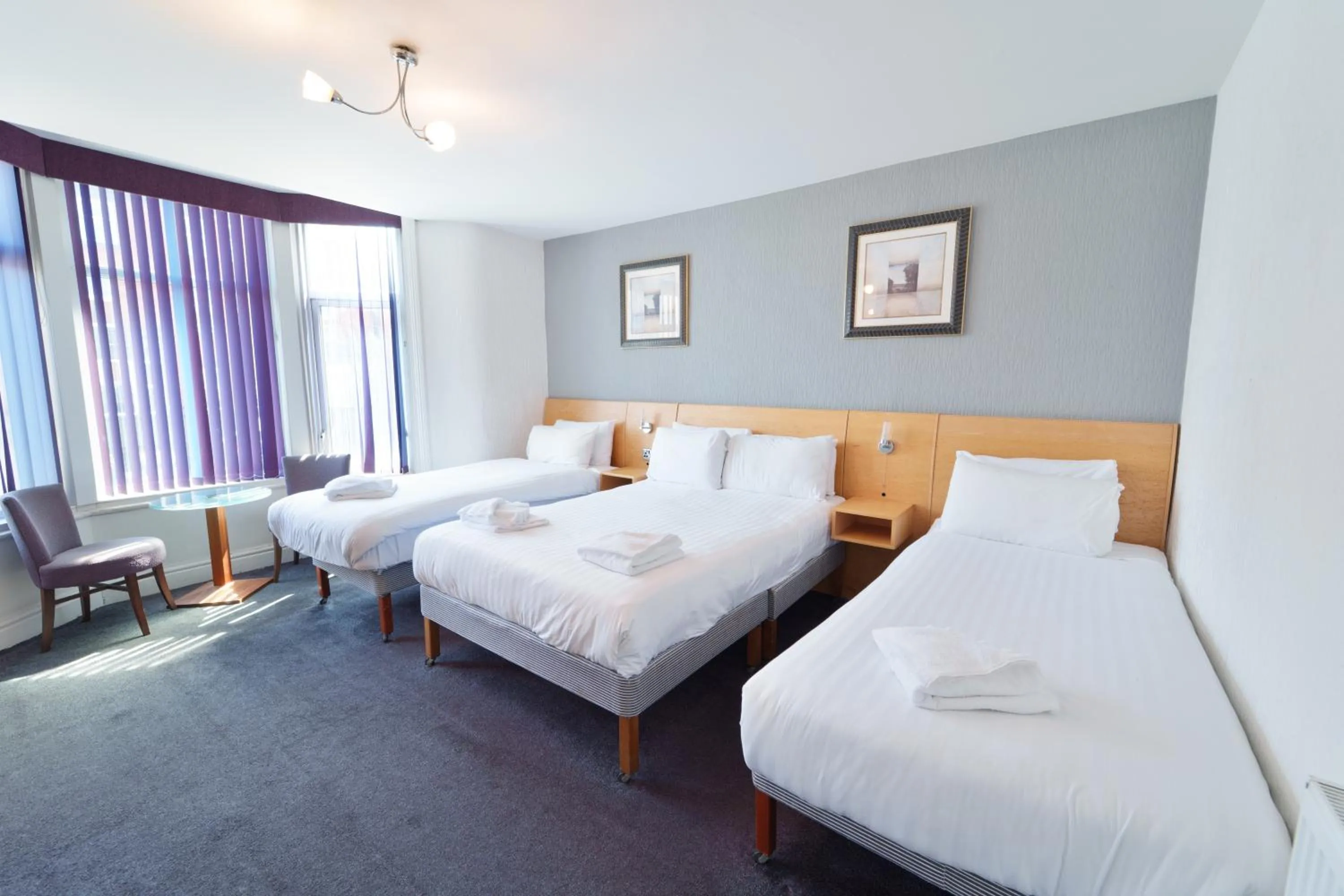 Bed in The Royal Alexandra Hotel by Compass Hospitality