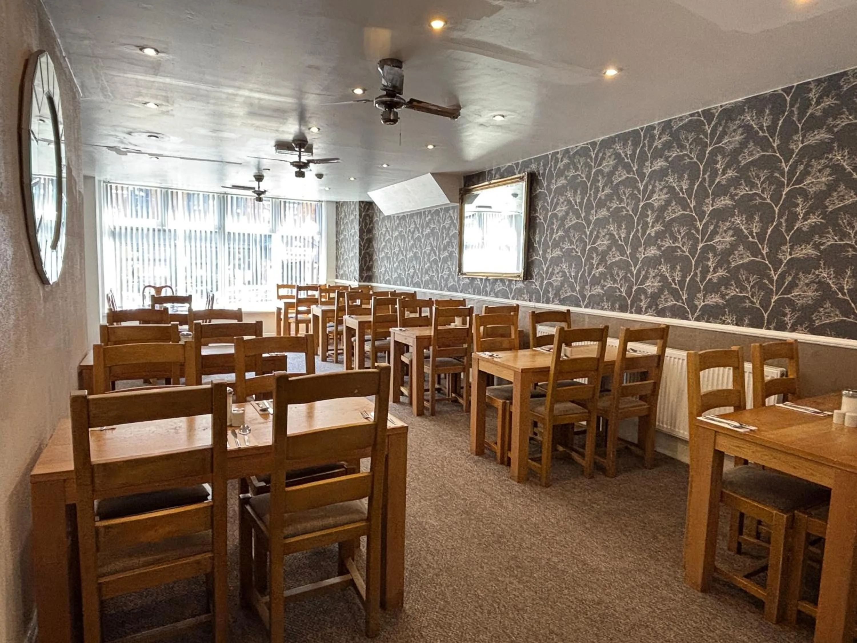 Dining area in The Royal Alexandra Hotel by Compass Hospitality