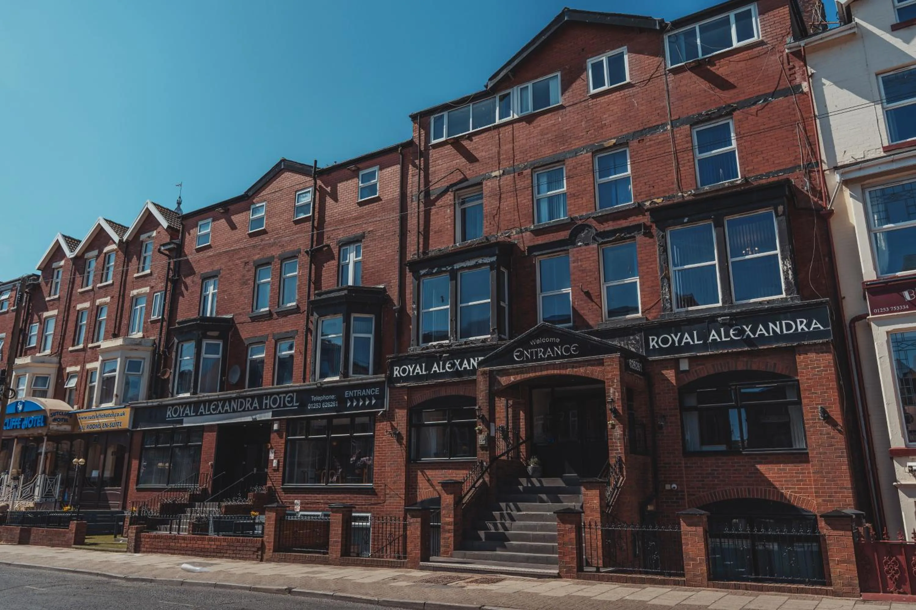Property building in The Royal Alexandra Hotel by Compass Hospitality