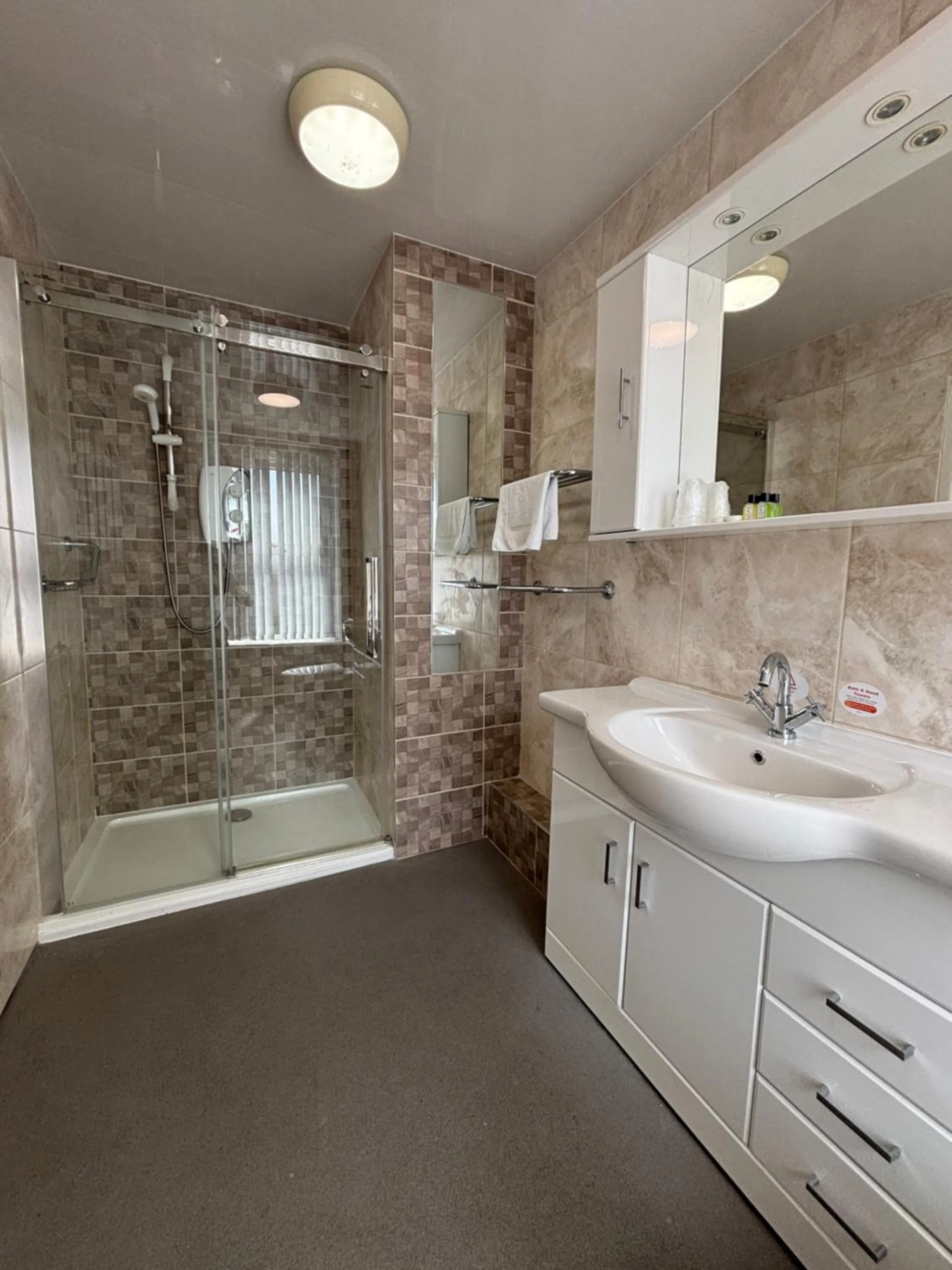 Shower in The Royal Alexandra Hotel by Compass Hospitality