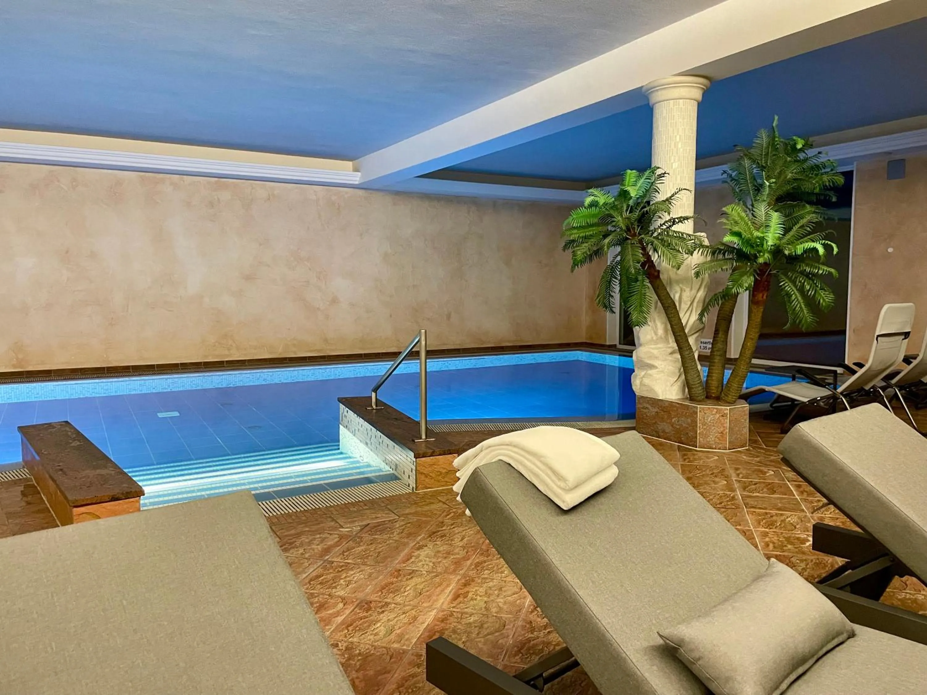 Swimming pool in Naturhotel Reissenlehen