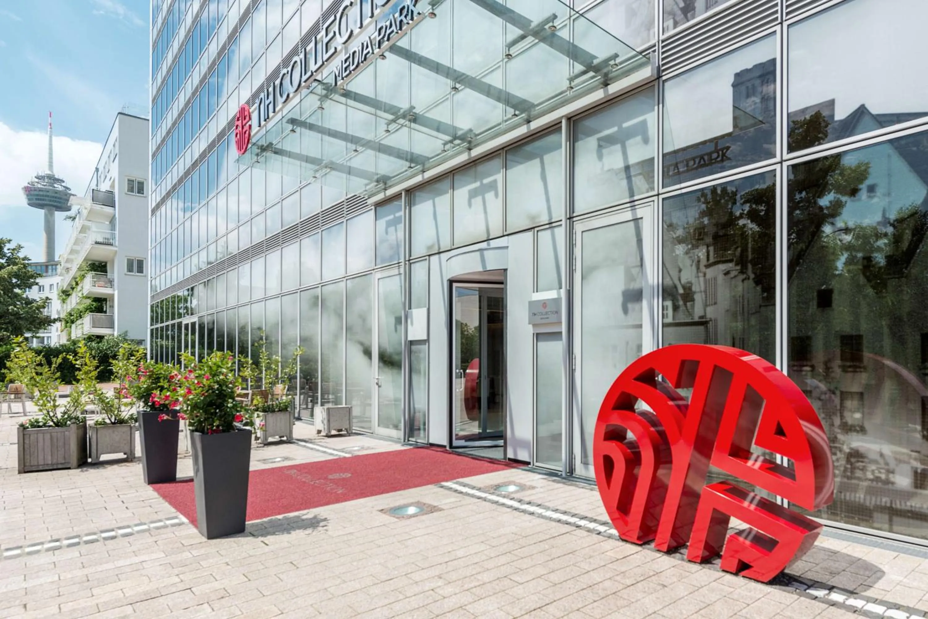 Property building in NH Collection Köln Mediapark