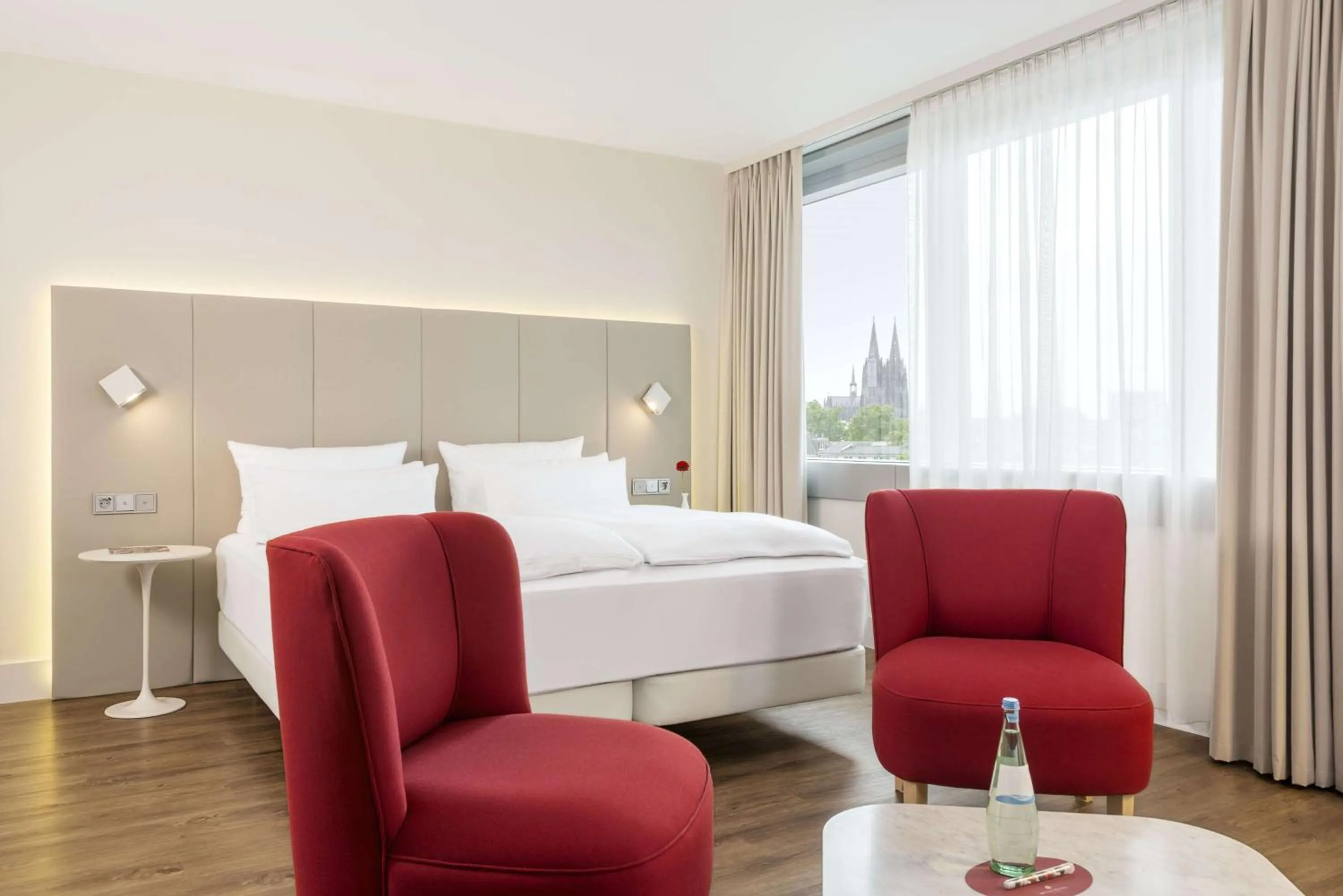 Bedroom, Bed in NH Collection Köln Mediapark